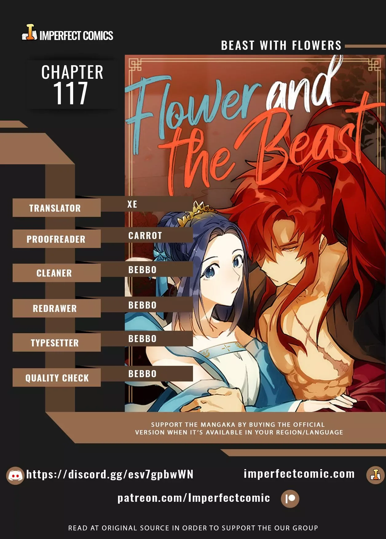 Beast with flowers Chapter 117 page 1