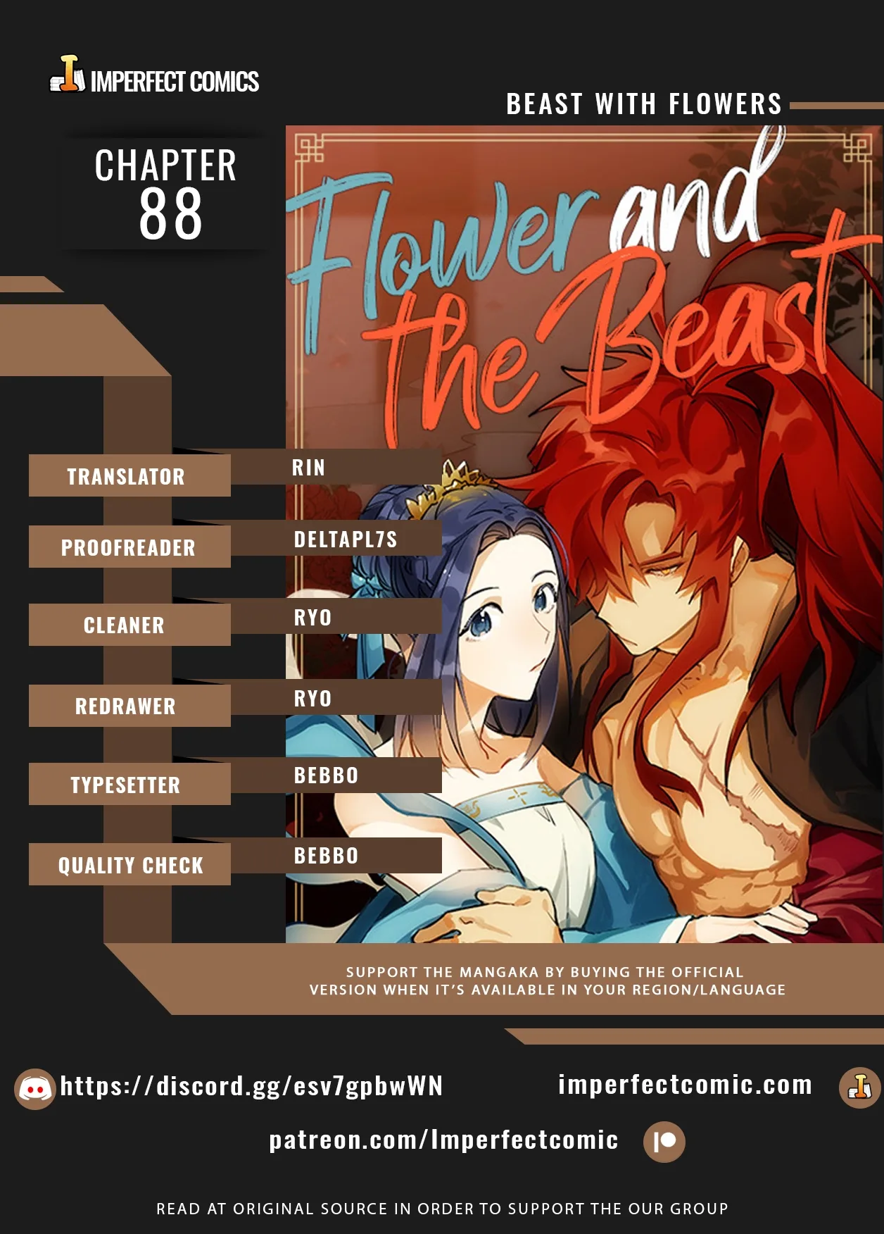 Beast with flowers Chapter 88 page 1