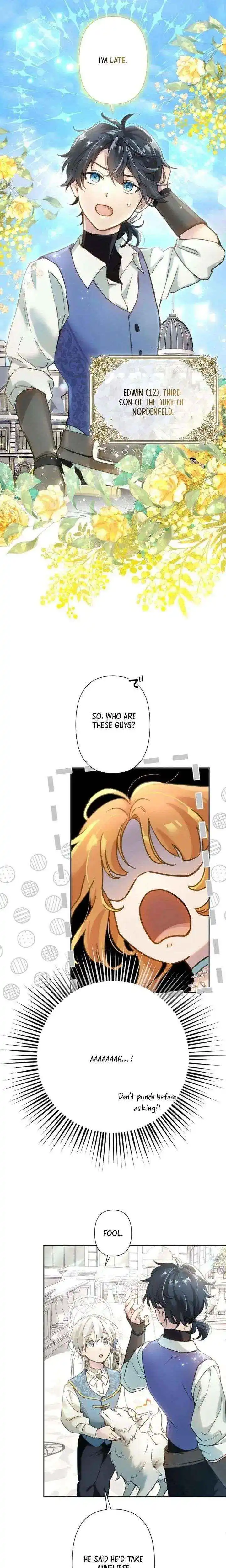 Became part of the family with the four brothers of the ducal Chapter 1 page 9