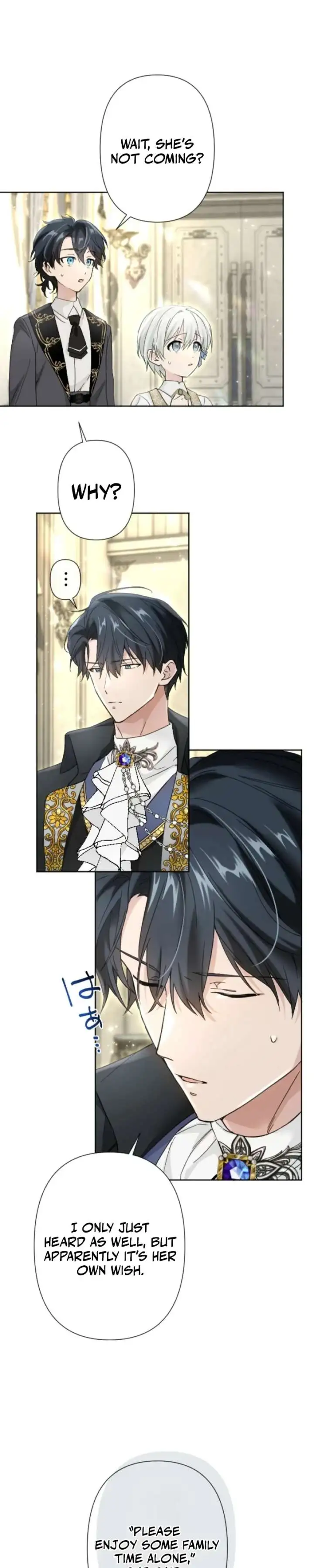 Became part of the family with the four brothers of the ducal Chapter 19 page 29