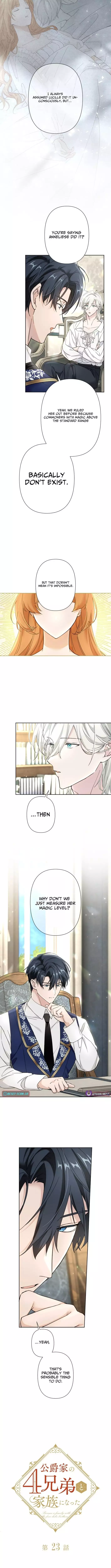 Became part of the family with the four brothers of the ducal Chapter 23 page 2