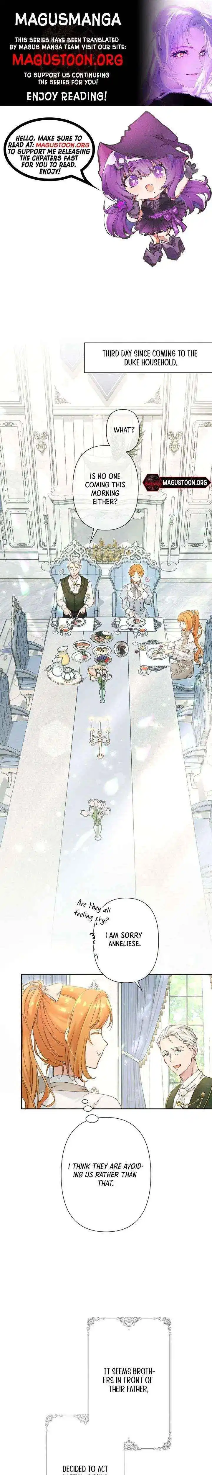 Became part of the family with the four brothers of the ducal Chapter 3 page 1