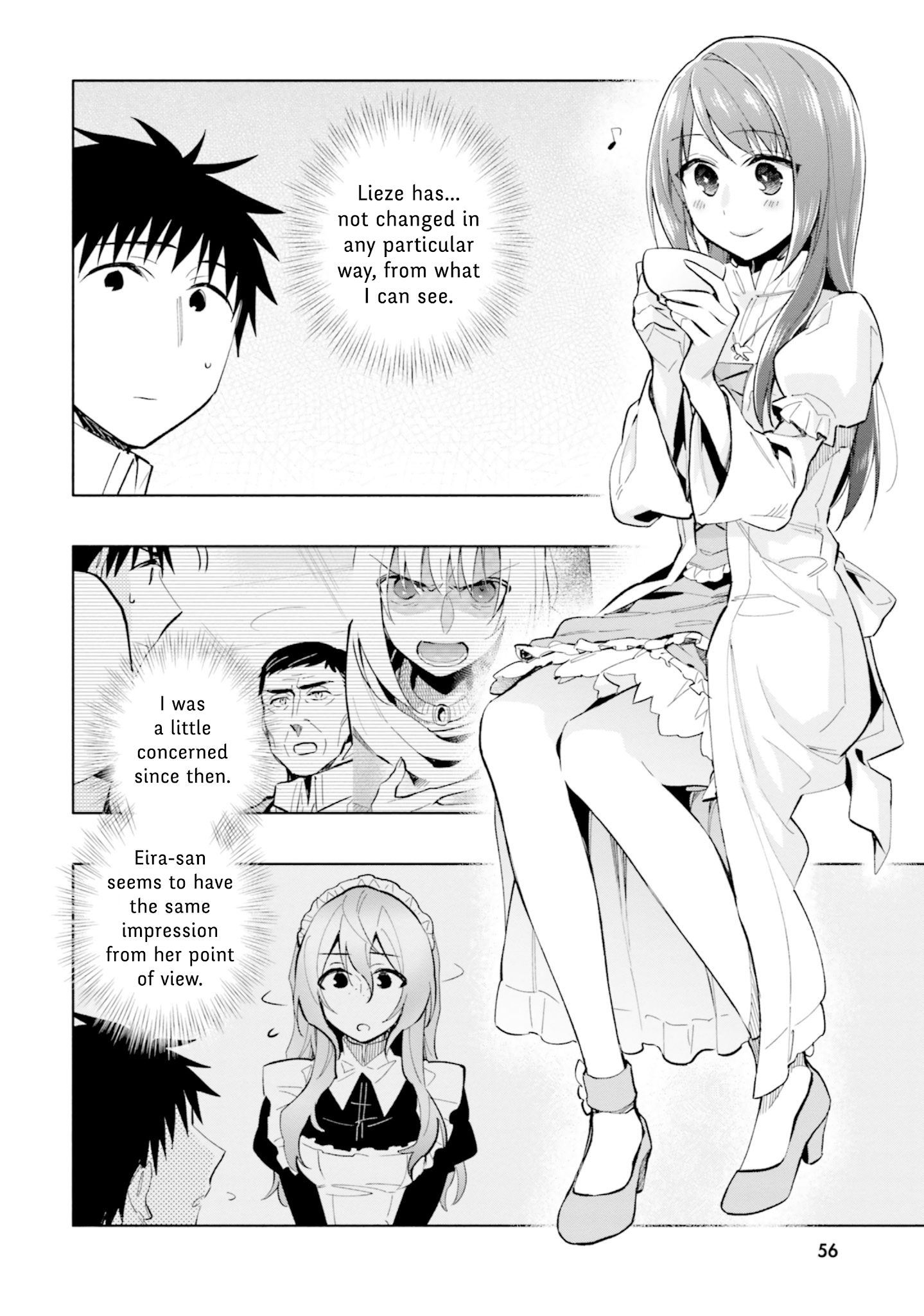 Became part of the family with the four brothers of the ducal Chapter 40 page 4