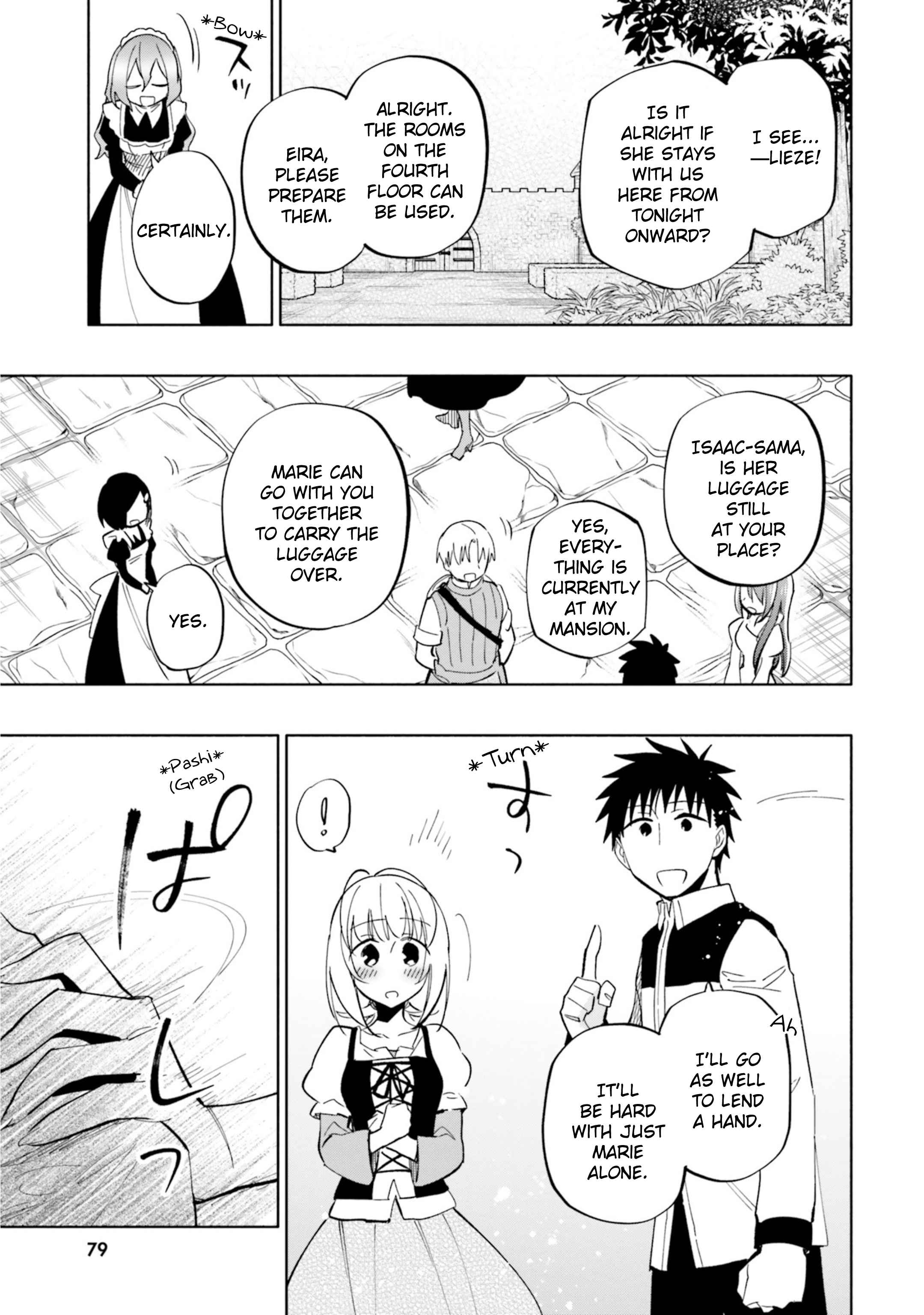 Became part of the family with the four brothers of the ducal Chapter 41 page 5