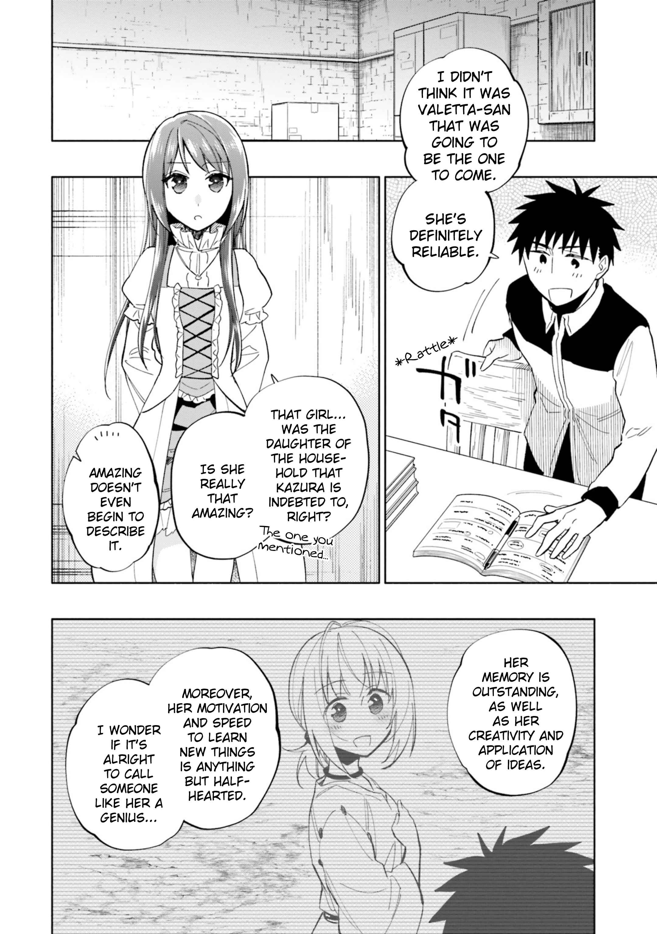 Became part of the family with the four brothers of the ducal Chapter 41 page 8