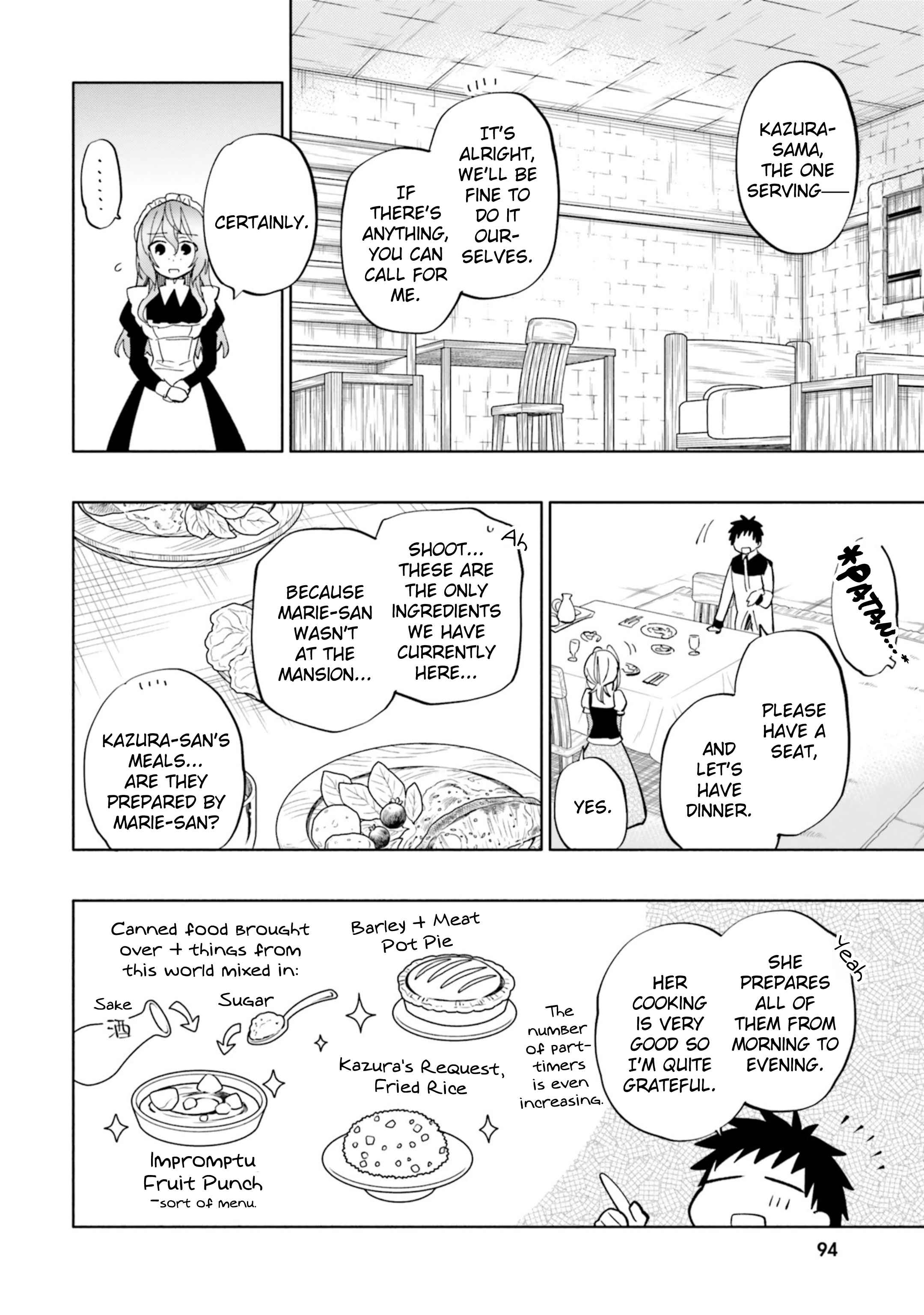 Became part of the family with the four brothers of the ducal Chapter 41 page 20