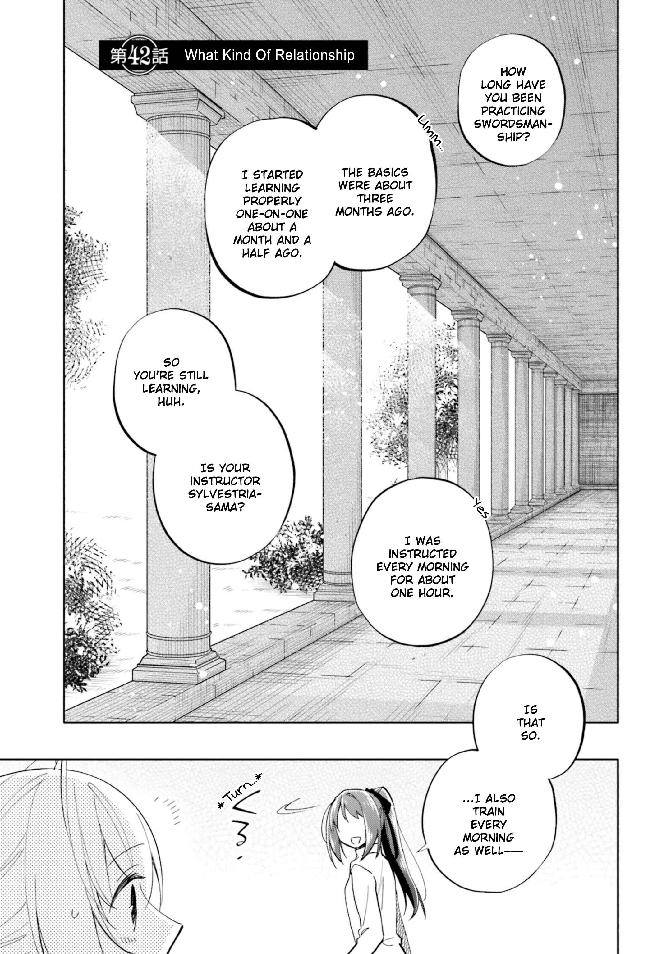Became part of the family with the four brothers of the ducal Chapter 42 page 1