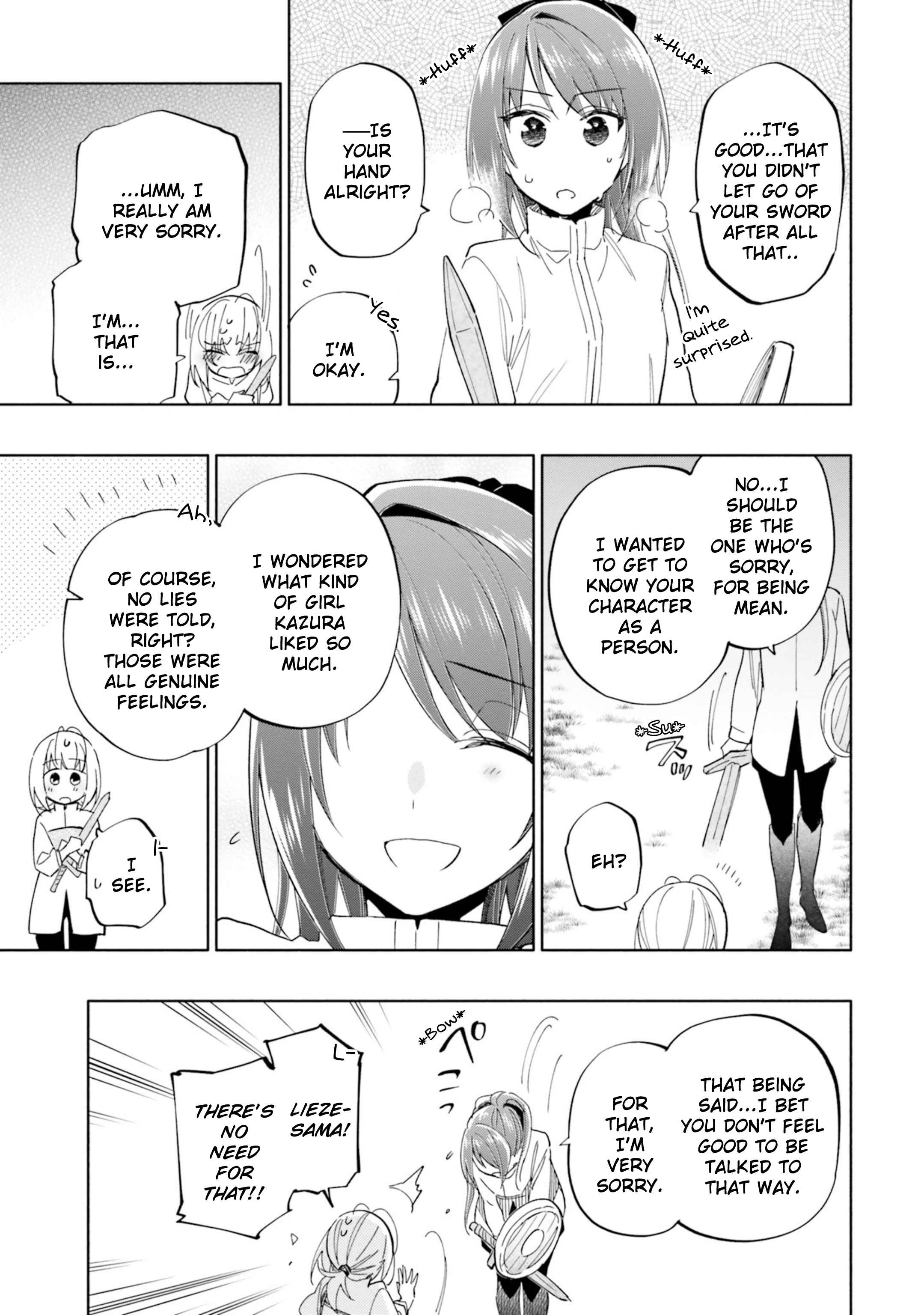 Became part of the family with the four brothers of the ducal Chapter 42 page 9