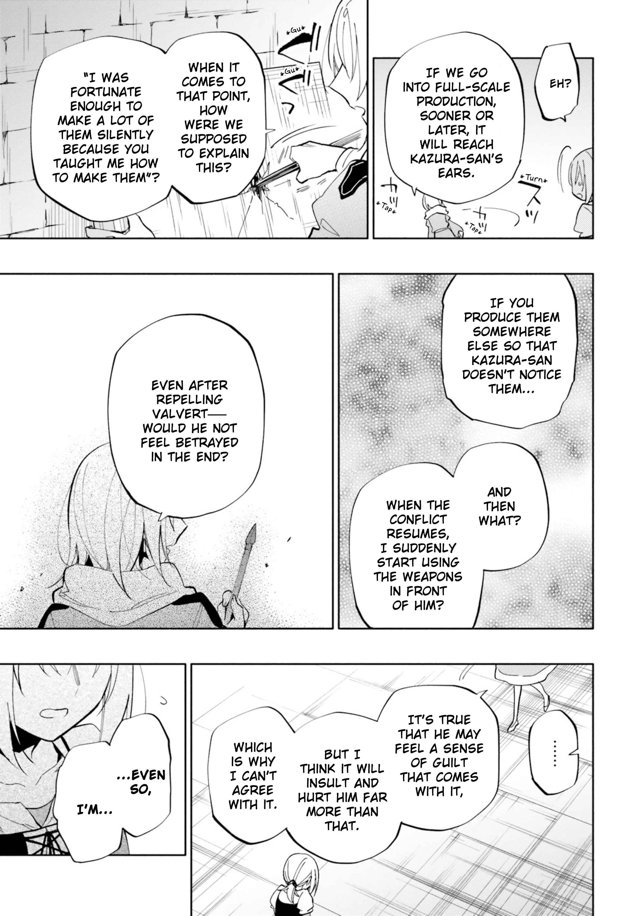 Became part of the family with the four brothers of the ducal Chapter 42 page 29