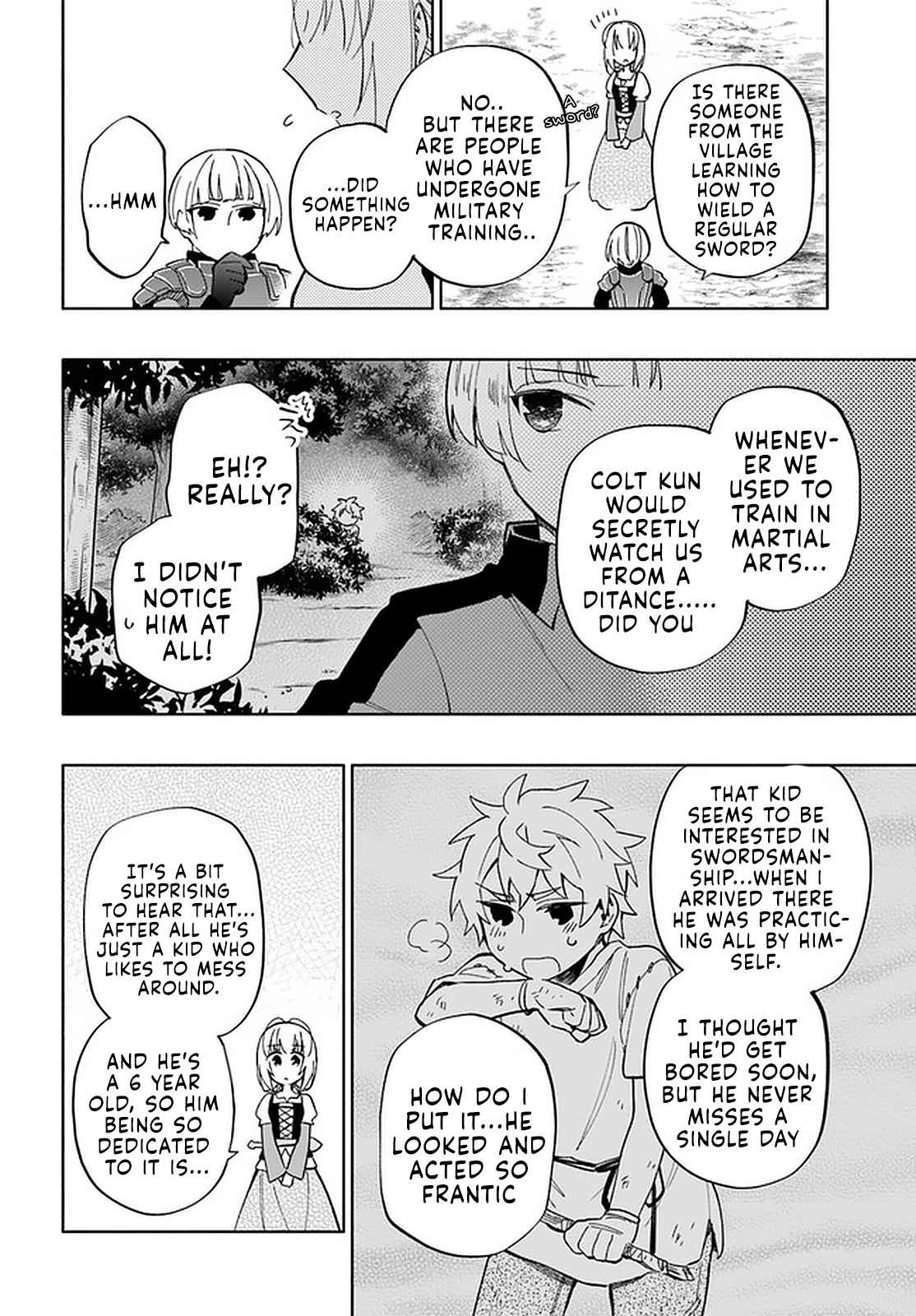 Became part of the family with the four brothers of the ducal Chapter 43 page 9
