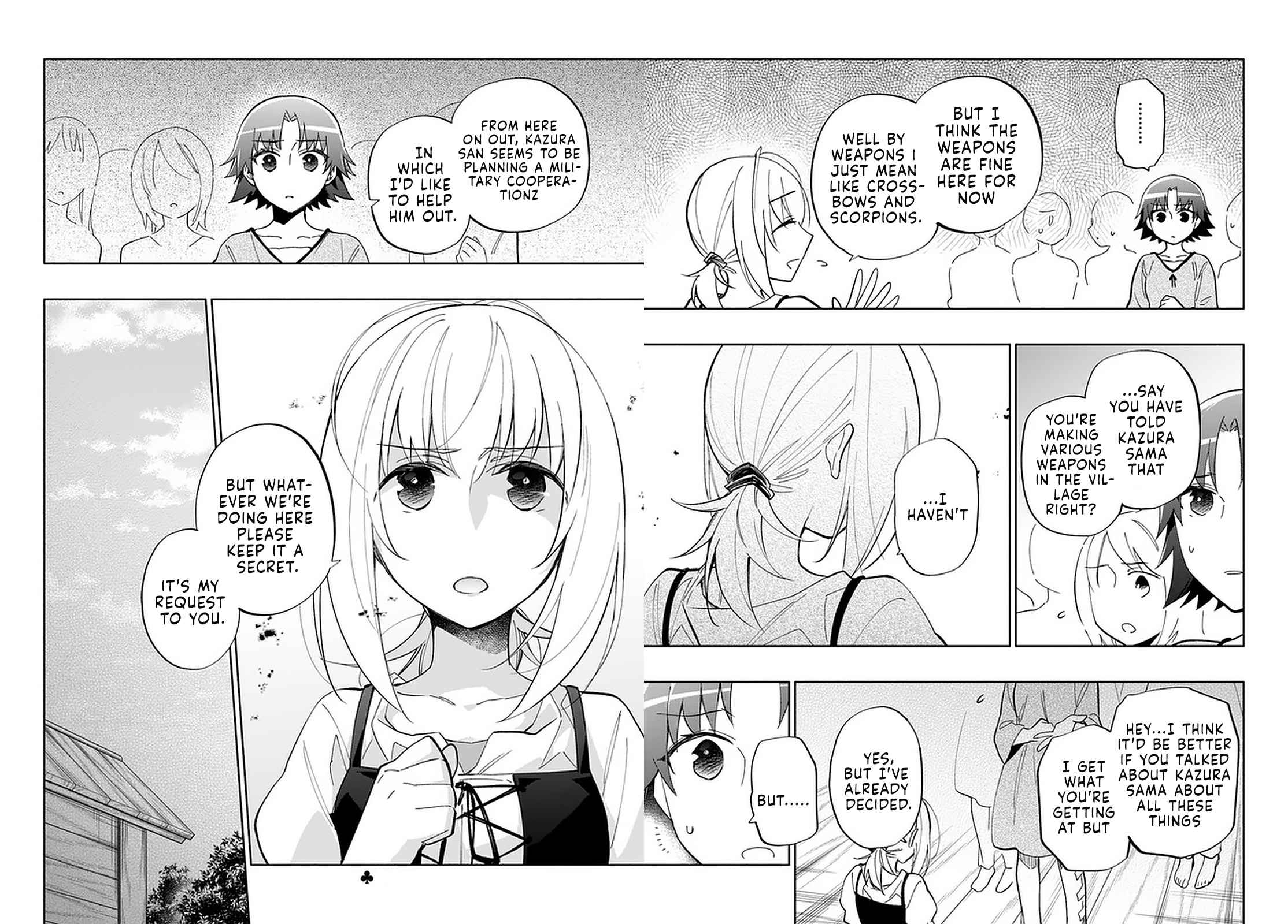 Became part of the family with the four brothers of the ducal Chapter 43 page 16