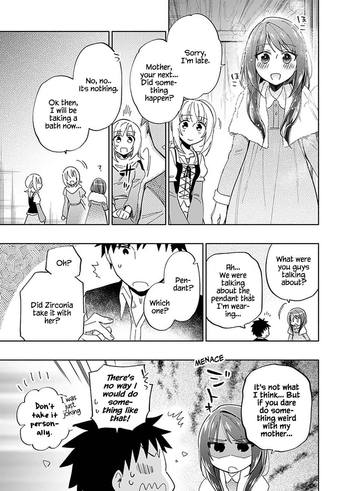 Became part of the family with the four brothers of the ducal Chapter 45 page 31