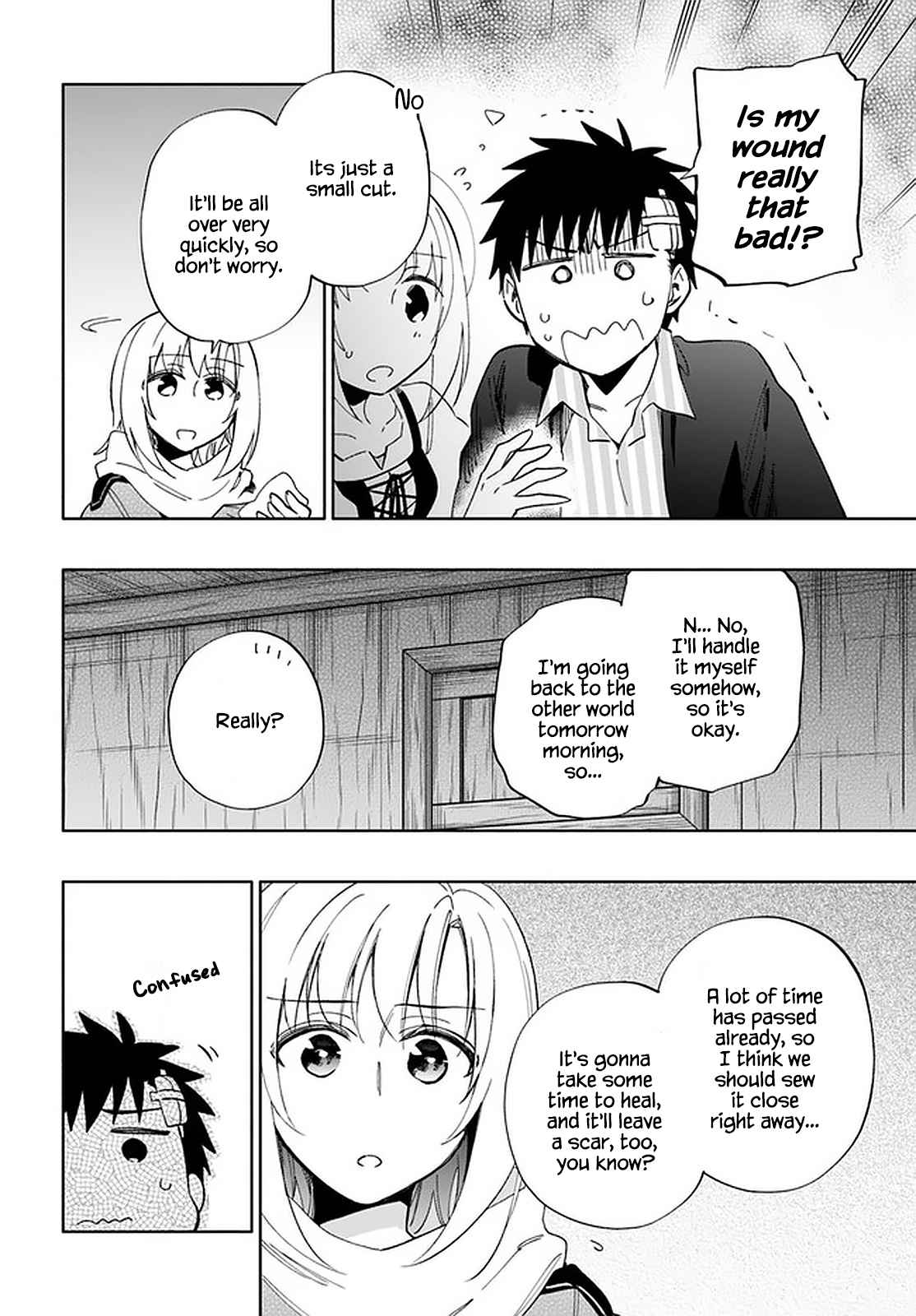 Became part of the family with the four brothers of the ducal Chapter 47 page 7