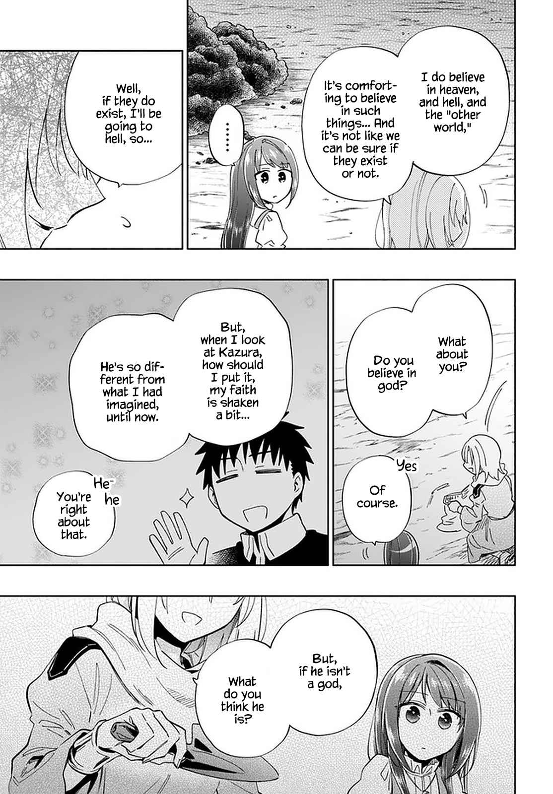 Became part of the family with the four brothers of the ducal Chapter 47 page 34