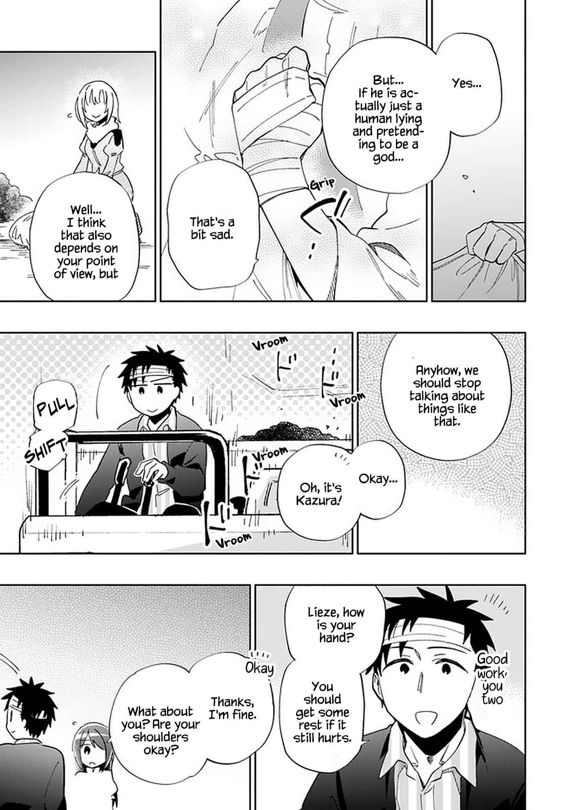 Became part of the family with the four brothers of the ducal Chapter 47 page 36