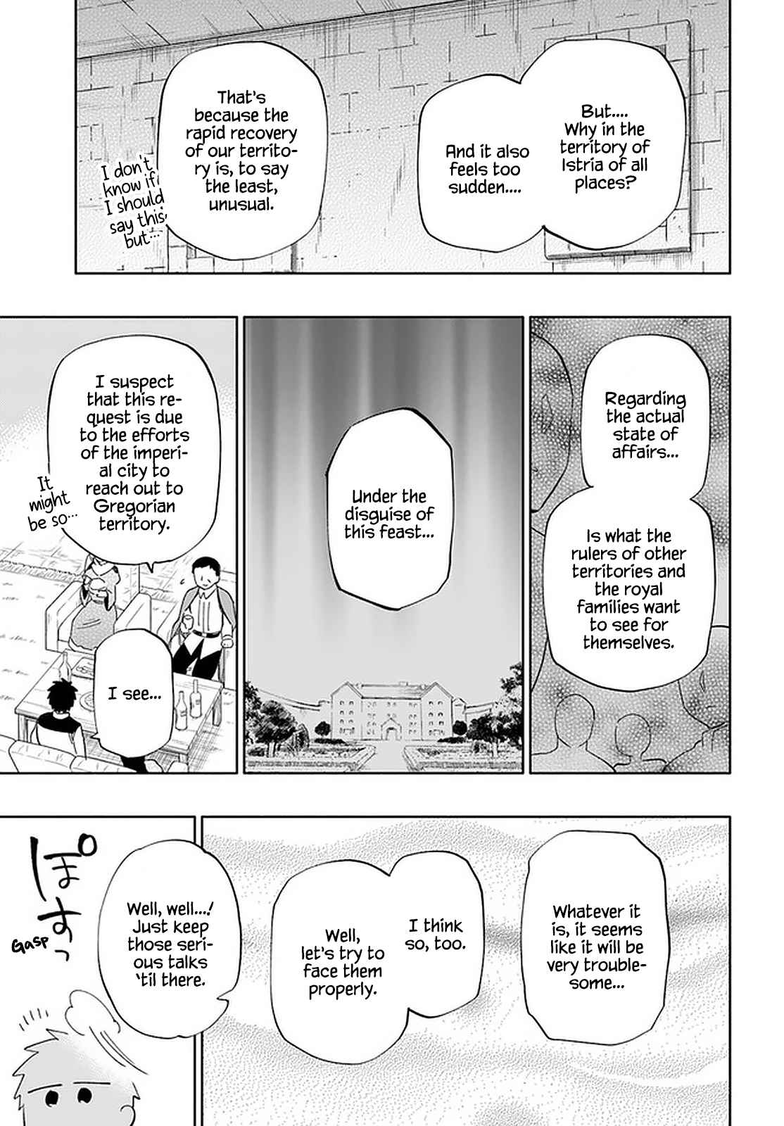 Became part of the family with the four brothers of the ducal Chapter 48 page 7