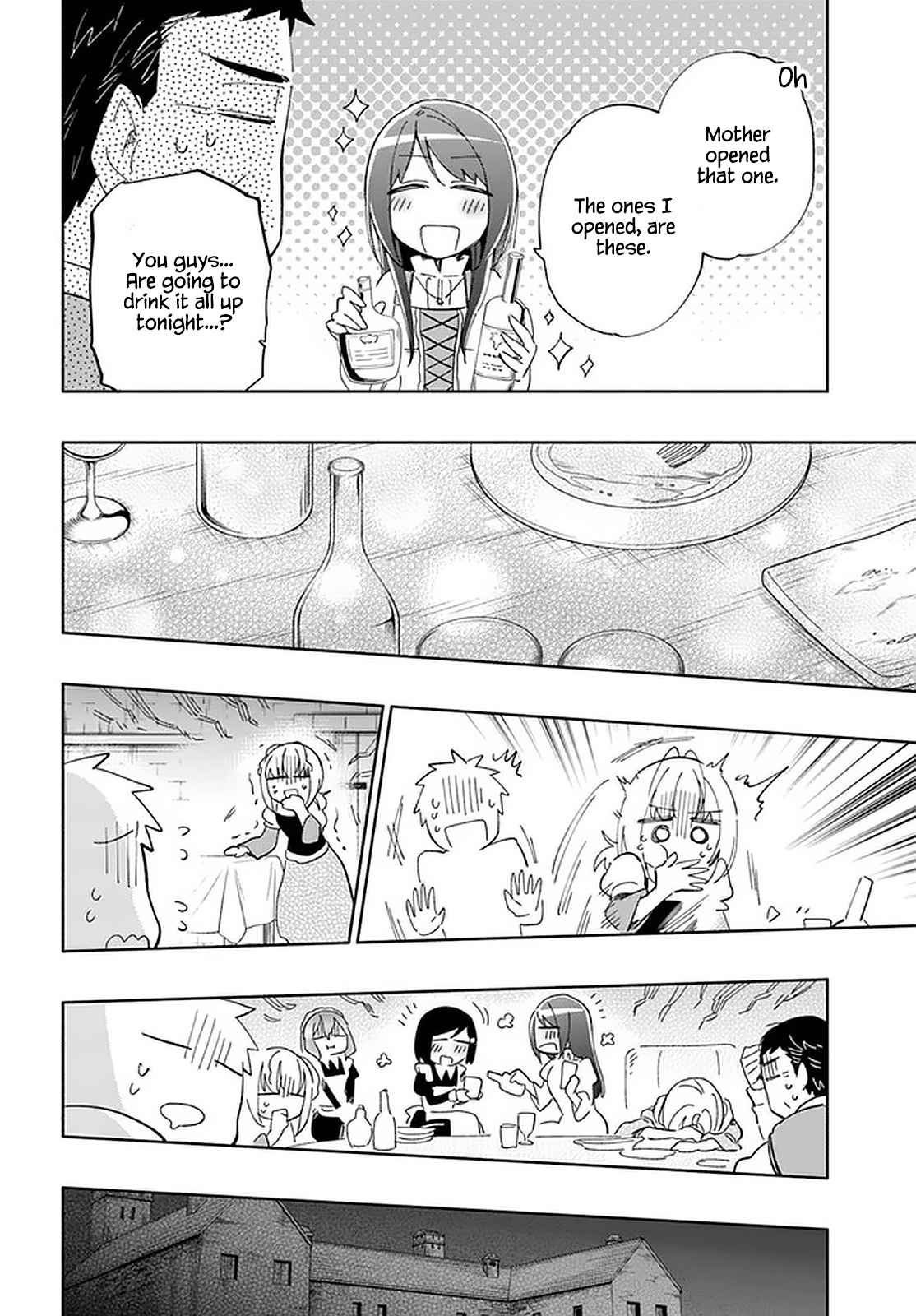 Became part of the family with the four brothers of the ducal Chapter 48 page 12