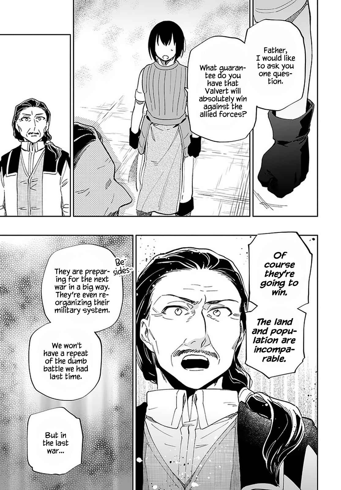 Became part of the family with the four brothers of the ducal Chapter 49 page 6