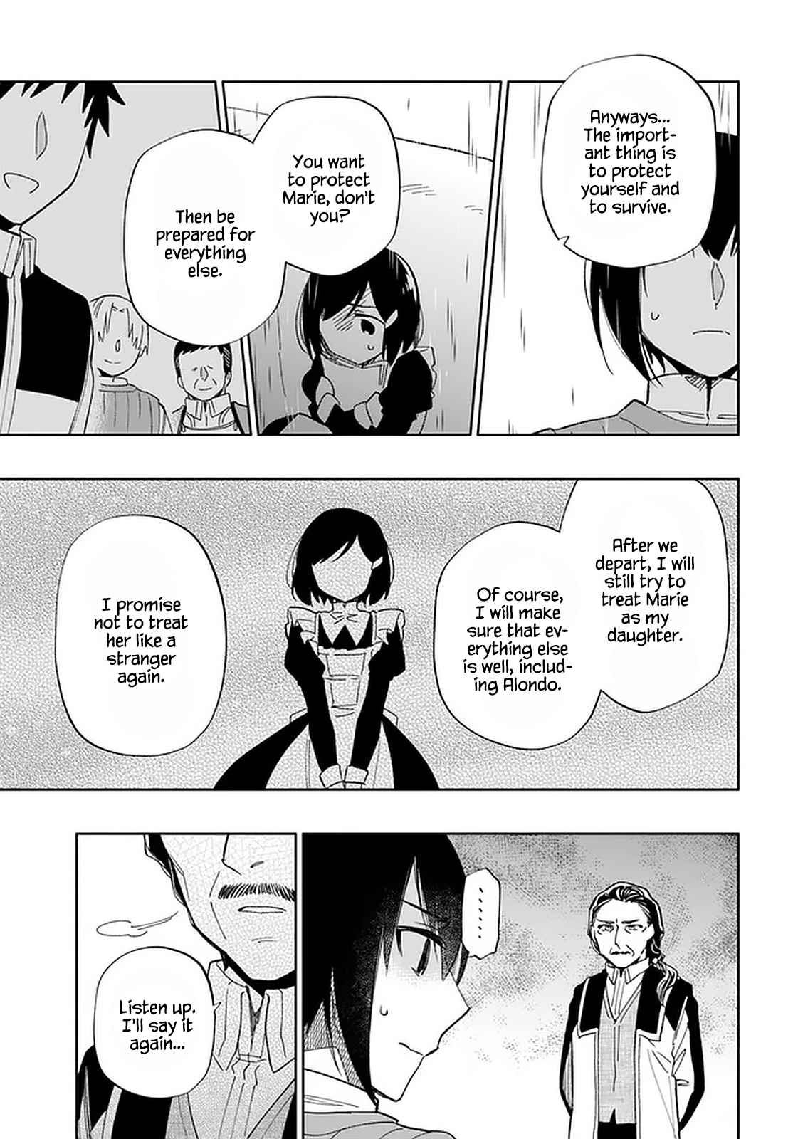 Became part of the family with the four brothers of the ducal Chapter 49 page 8