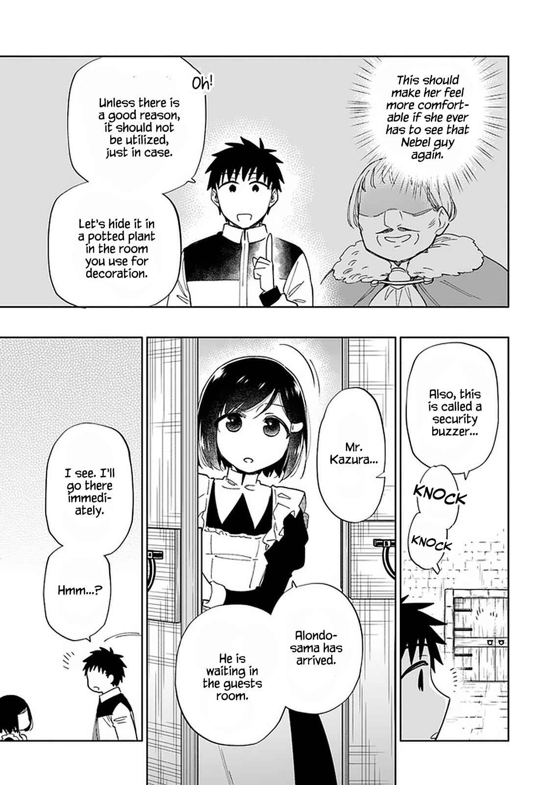 Became part of the family with the four brothers of the ducal Chapter 49 page 14