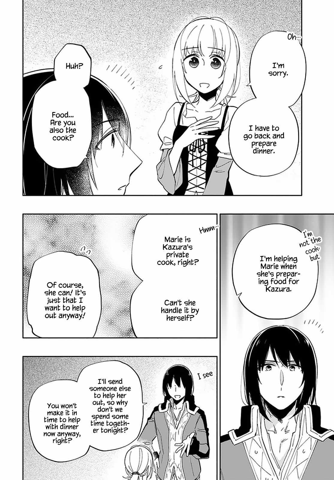 Became part of the family with the four brothers of the ducal Chapter 50 page 7