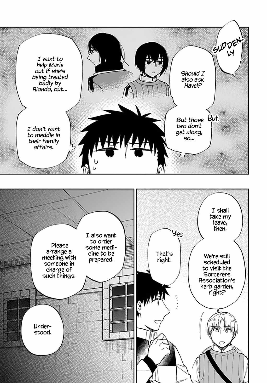 Became part of the family with the four brothers of the ducal Chapter 50 page 18