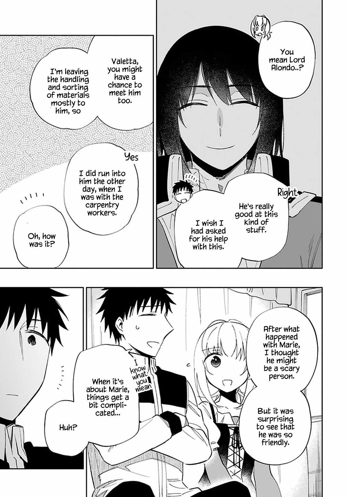 Became part of the family with the four brothers of the ducal Chapter 50 page 34