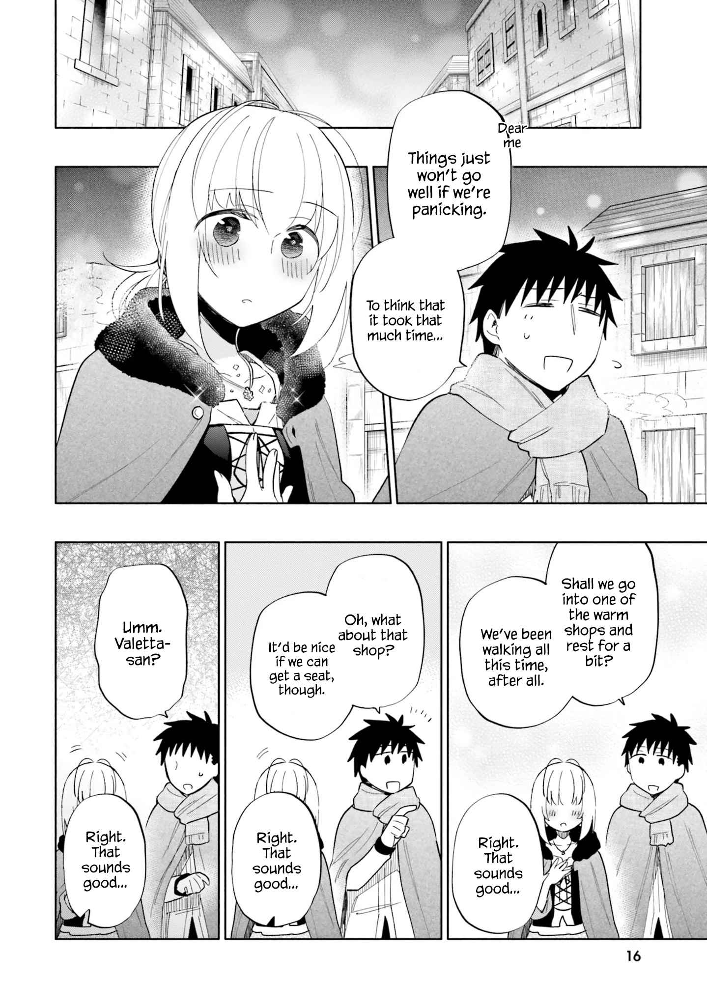 Became part of the family with the four brothers of the ducal Chapter 52 page 18