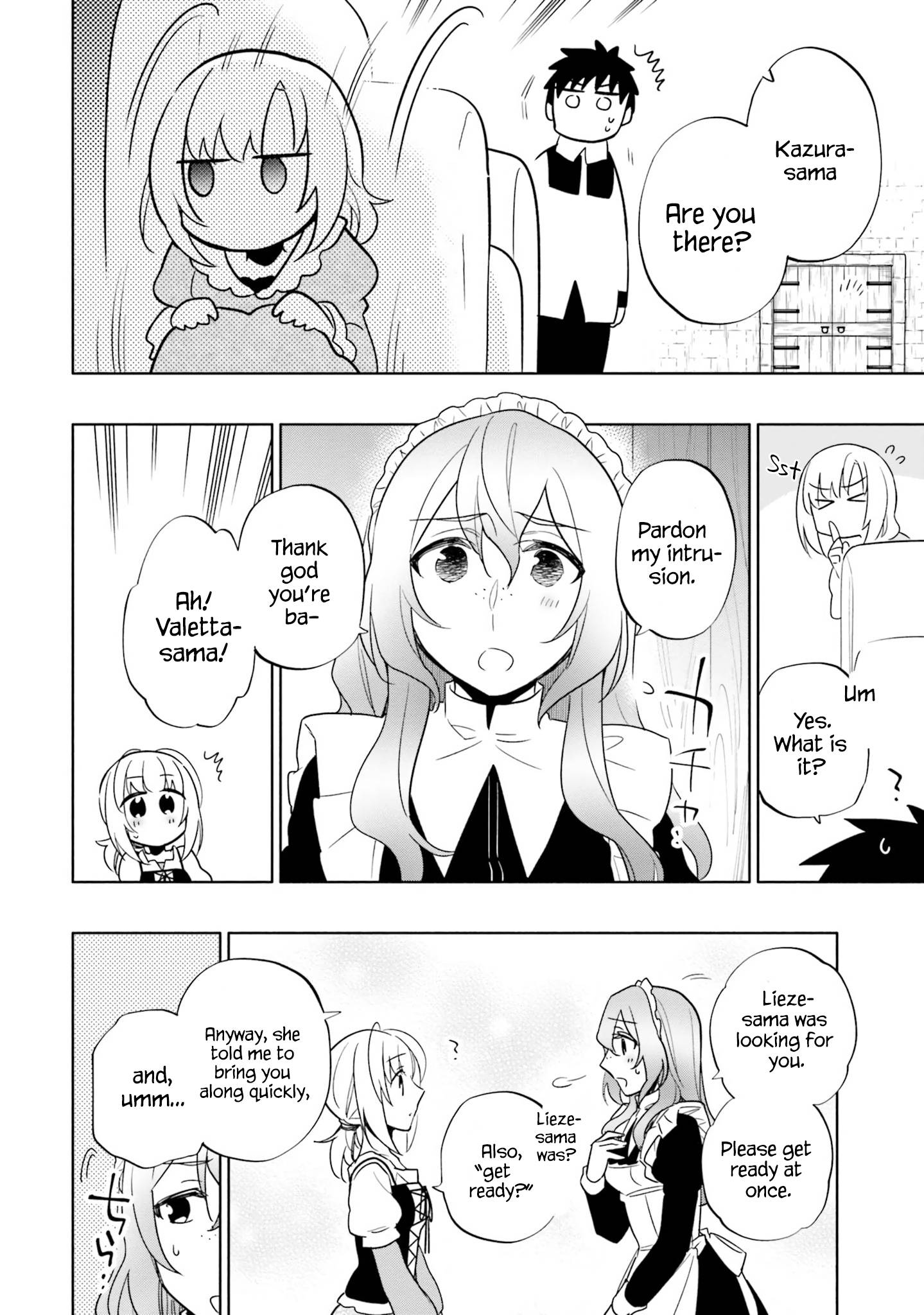 Became part of the family with the four brothers of the ducal Chapter 53 page 19