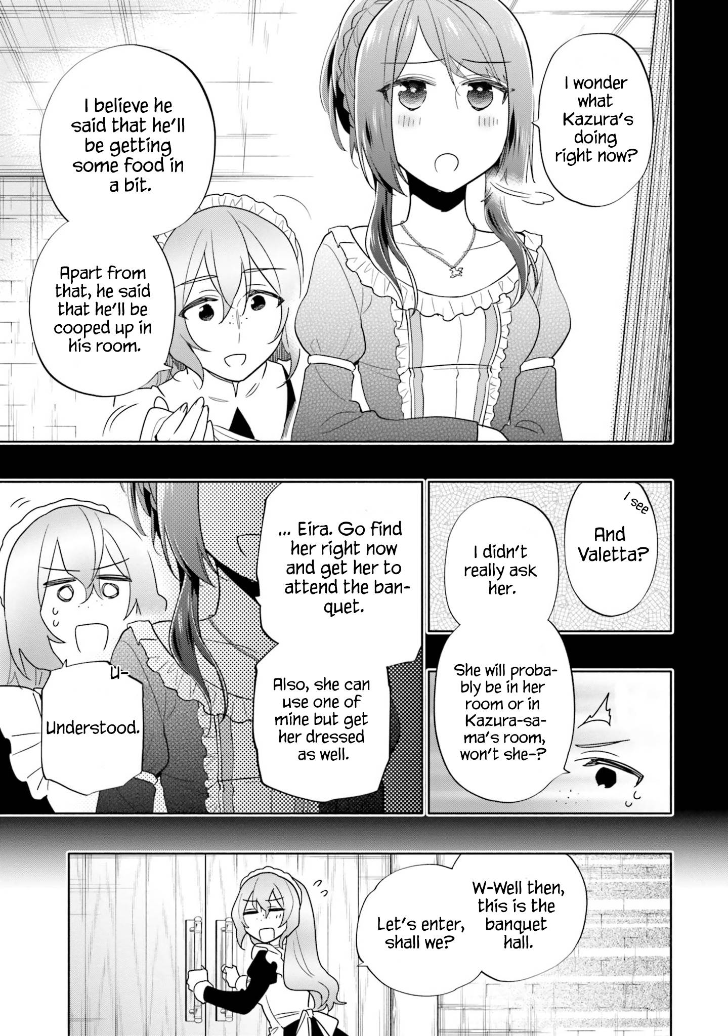 Became part of the family with the four brothers of the ducal Chapter 53 page 22