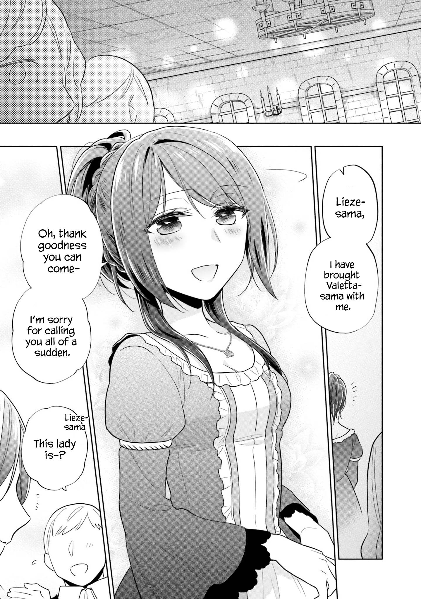 Became part of the family with the four brothers of the ducal Chapter 53 page 24