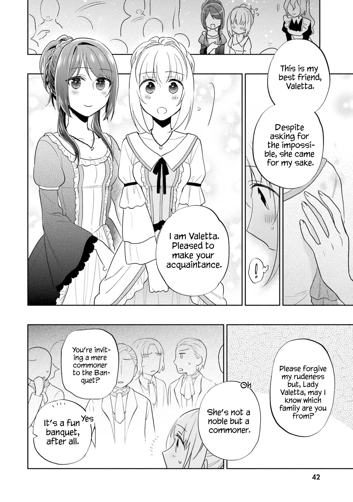 Became part of the family with the four brothers of the ducal Chapter 53 page 25