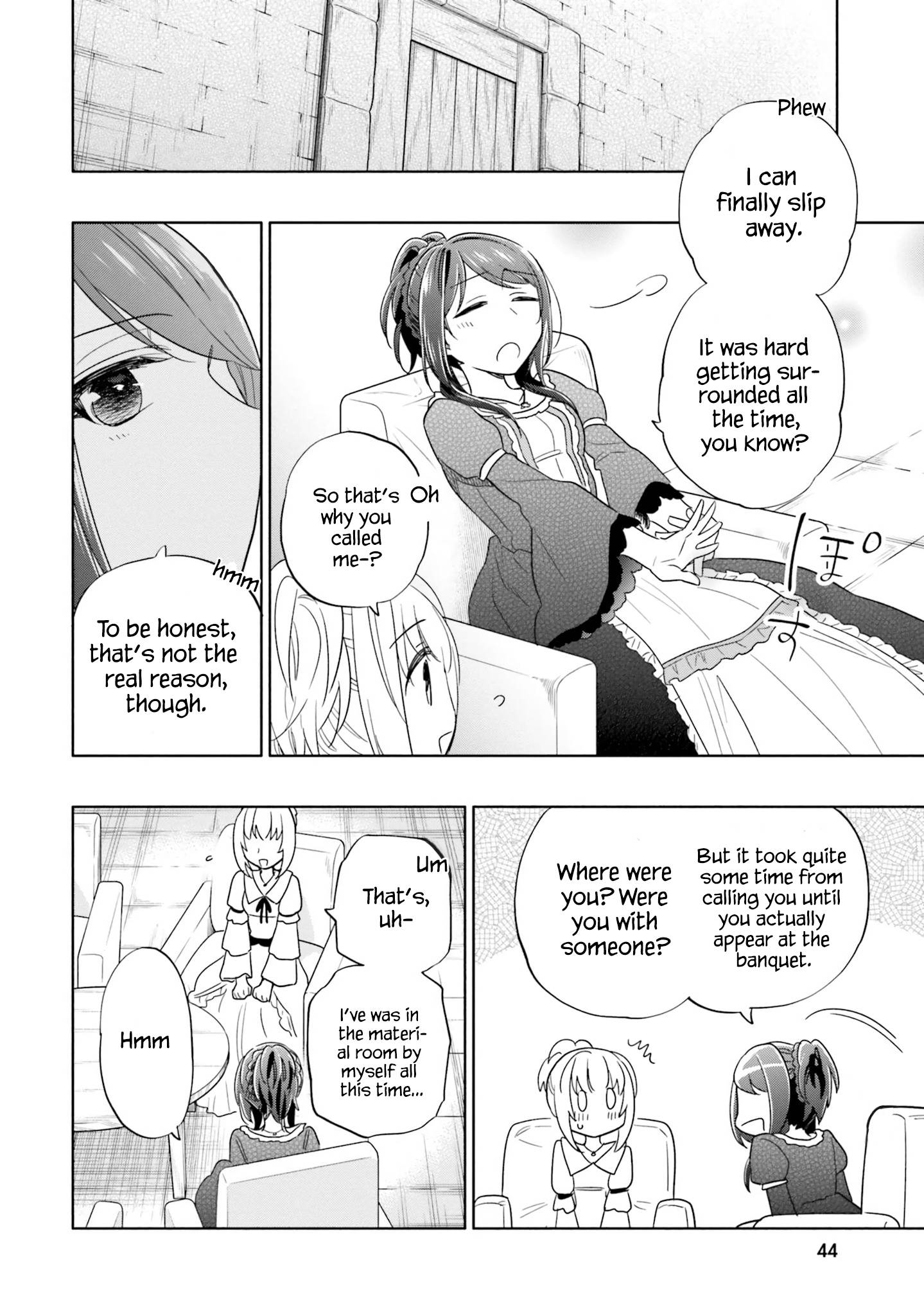 Became part of the family with the four brothers of the ducal Chapter 53 page 27