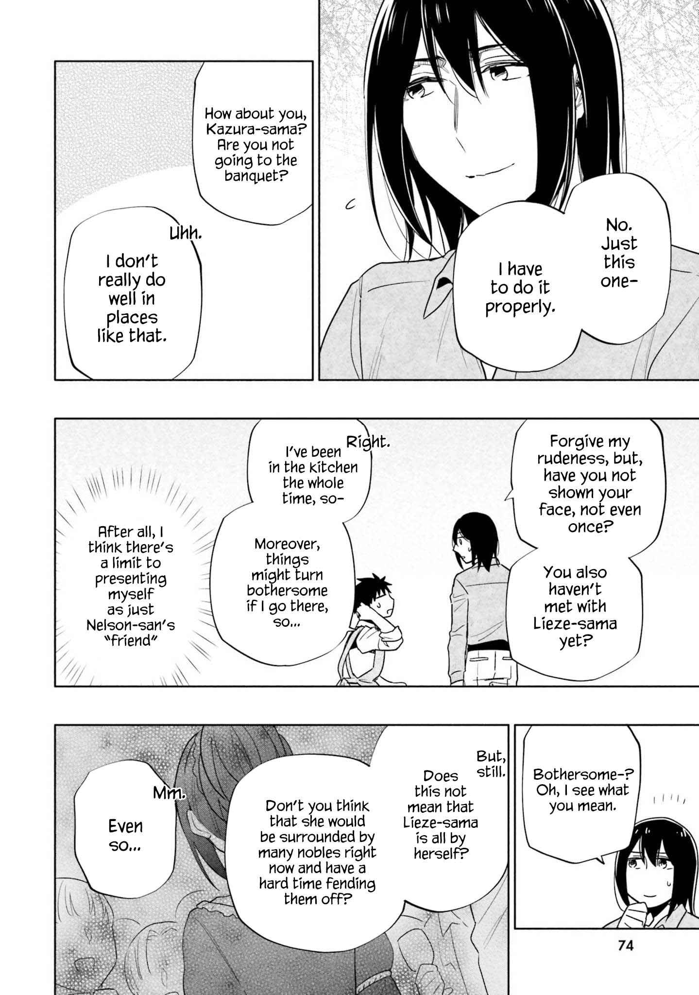Became part of the family with the four brothers of the ducal Chapter 54 page 21