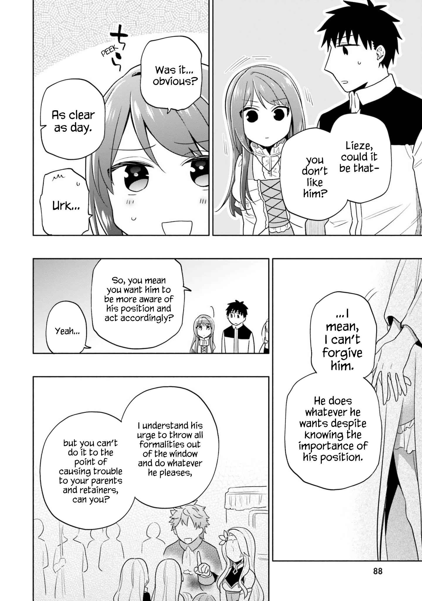 Became part of the family with the four brothers of the ducal Chapter 54 page 35