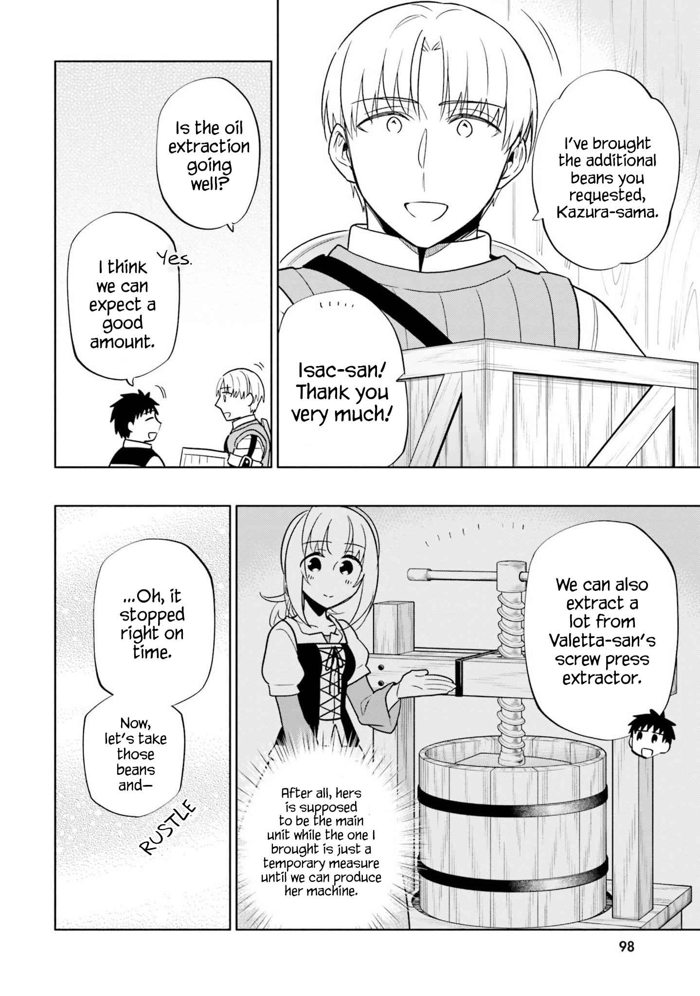Became part of the family with the four brothers of the ducal Chapter 55 page 8