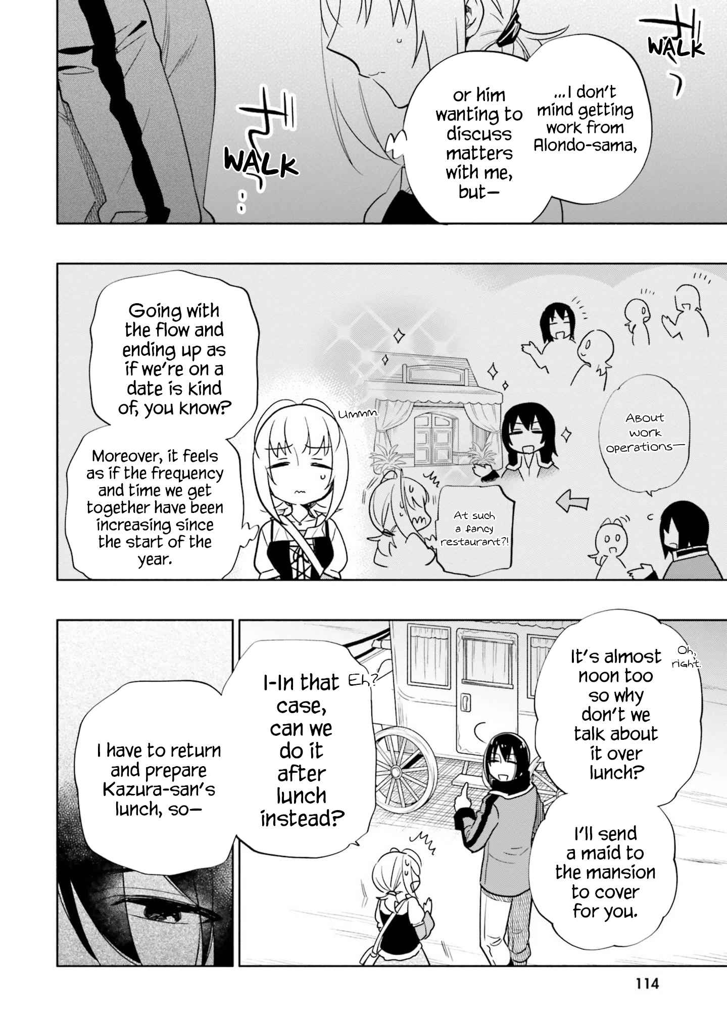 Became part of the family with the four brothers of the ducal Chapter 55 page 24