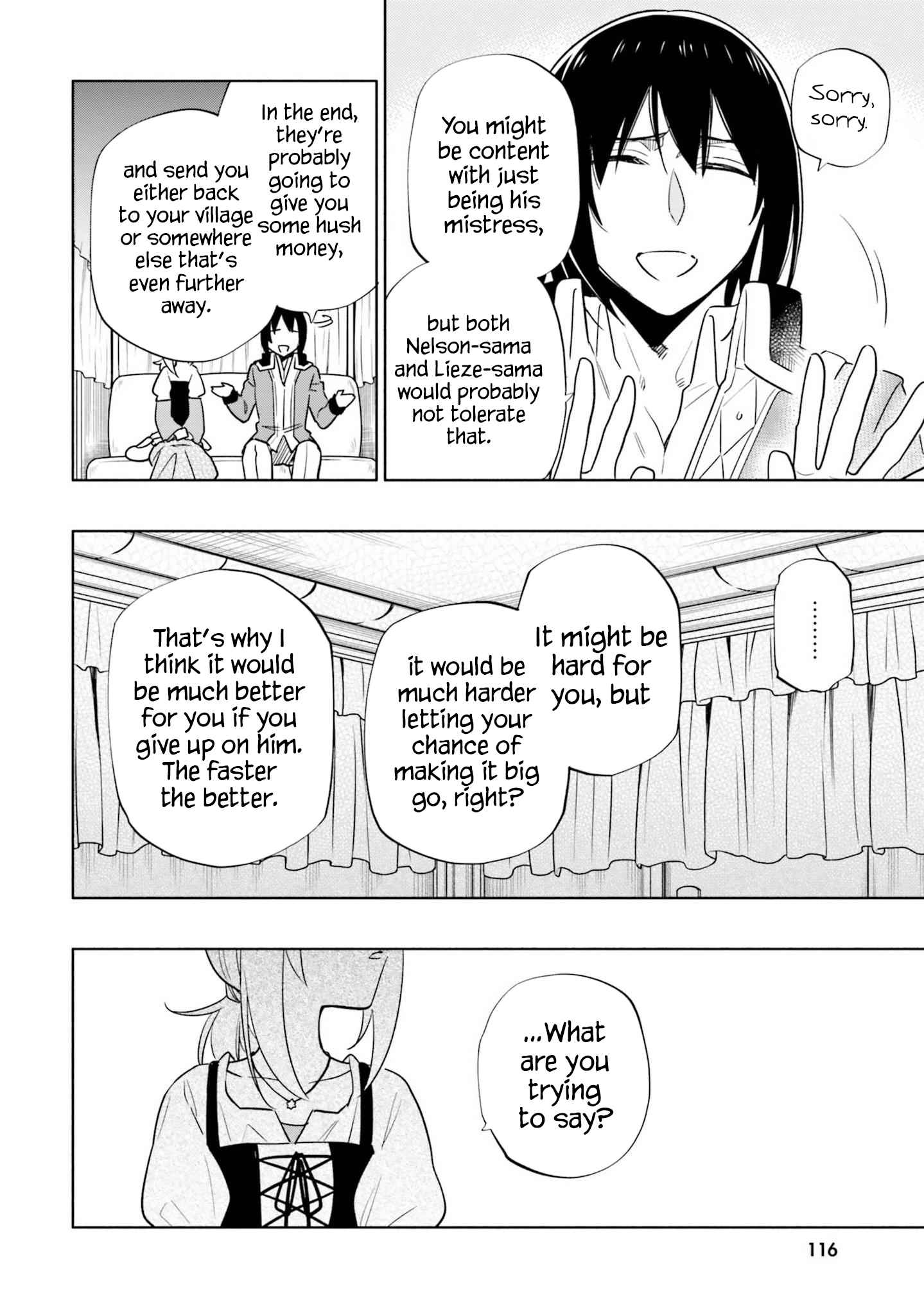 Became part of the family with the four brothers of the ducal Chapter 55 page 26