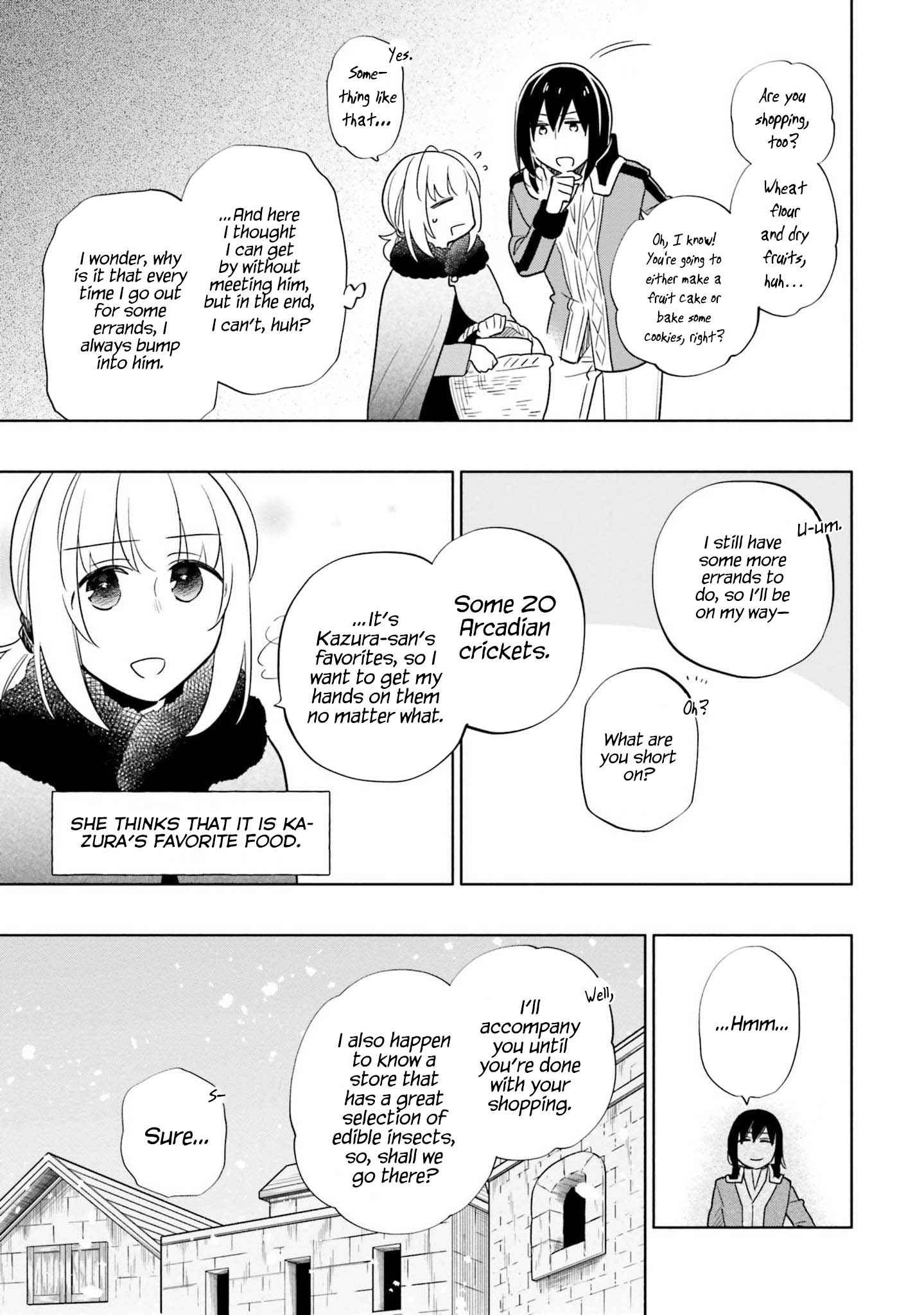 Became part of the family with the four brothers of the ducal Chapter 56 page 10