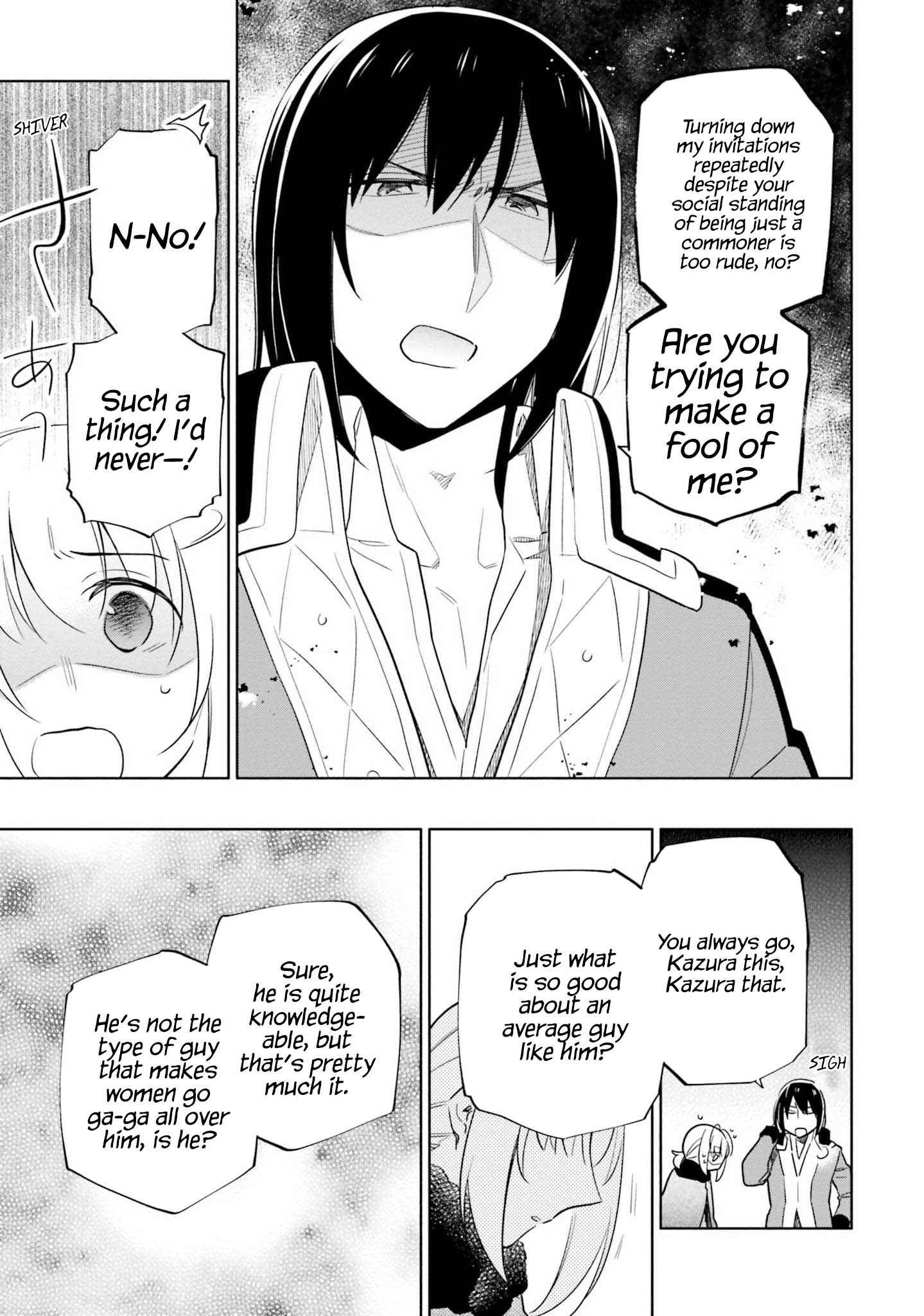 Became part of the family with the four brothers of the ducal Chapter 56 page 14