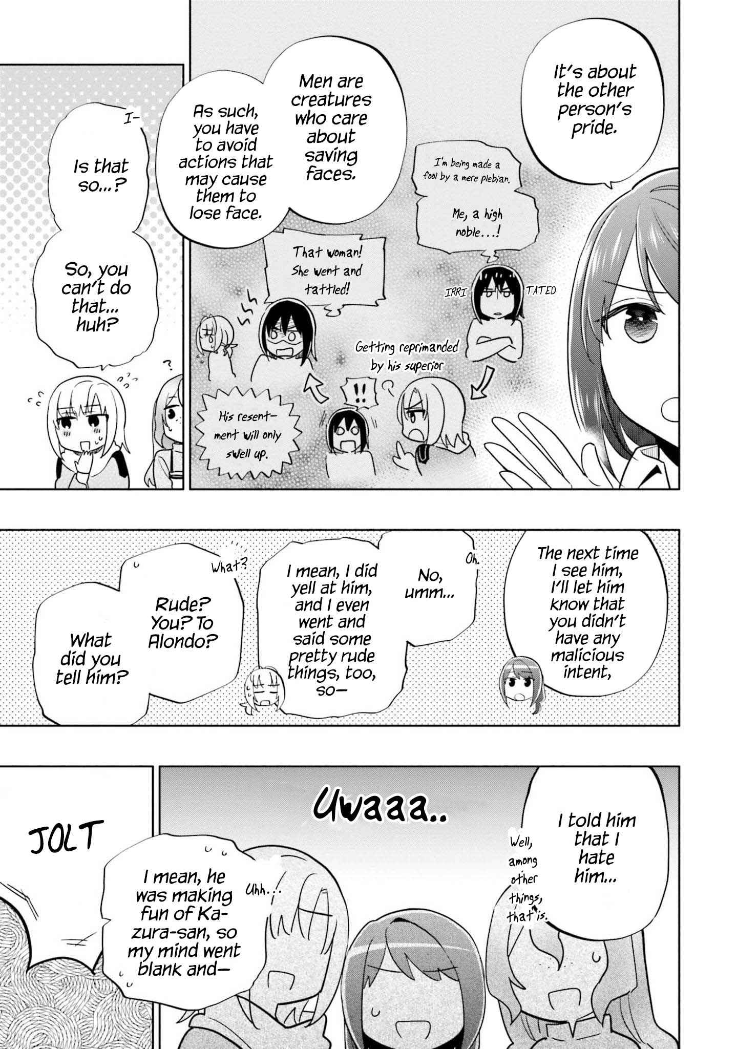 Became part of the family with the four brothers of the ducal Chapter 56 page 28