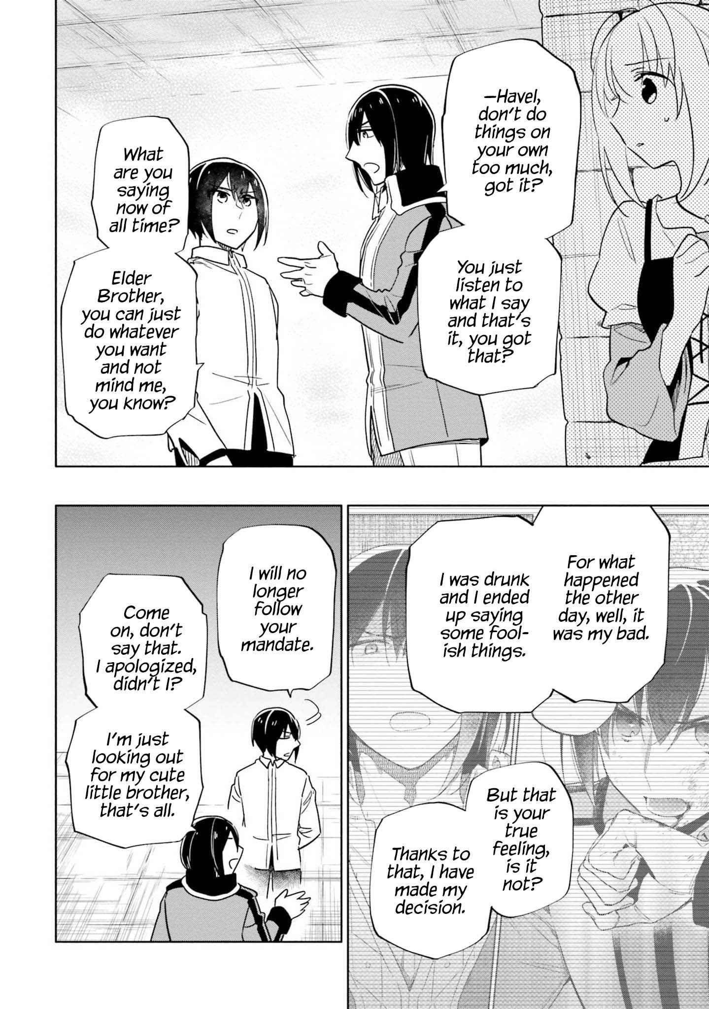 Became part of the family with the four brothers of the ducal Chapter 56 page 33