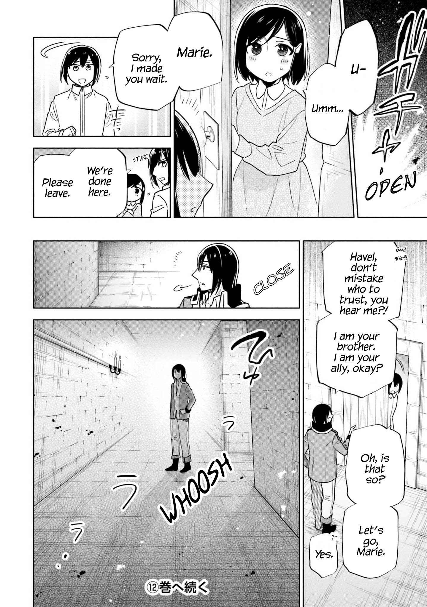 Became part of the family with the four brothers of the ducal Chapter 56 page 35