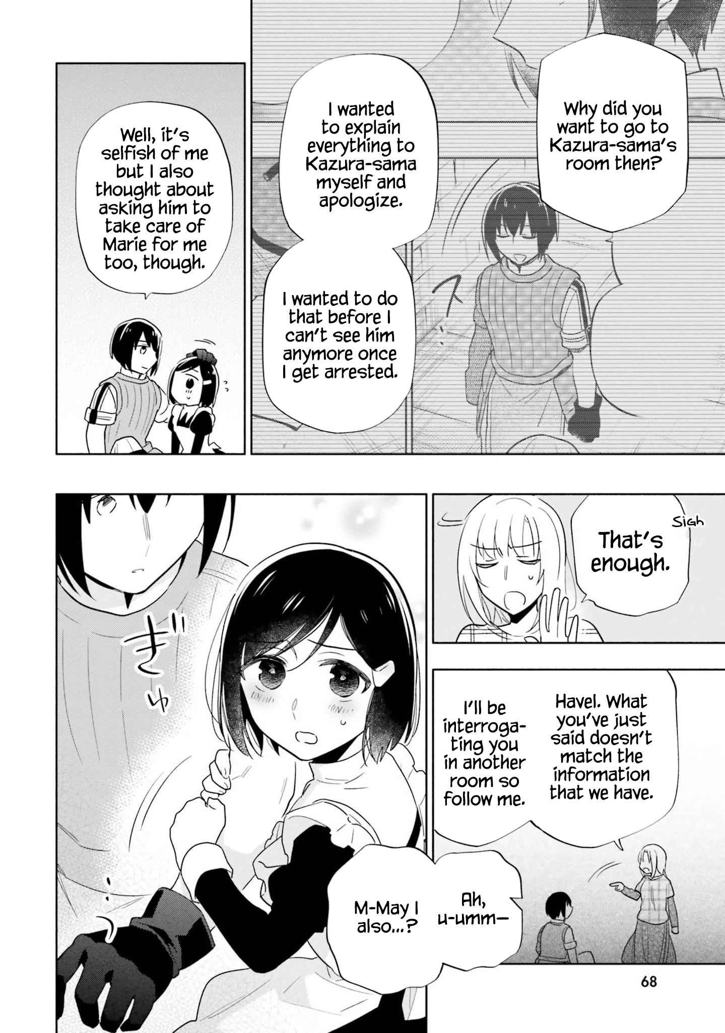 Became part of the family with the four brothers of the ducal Chapter 59 page 11