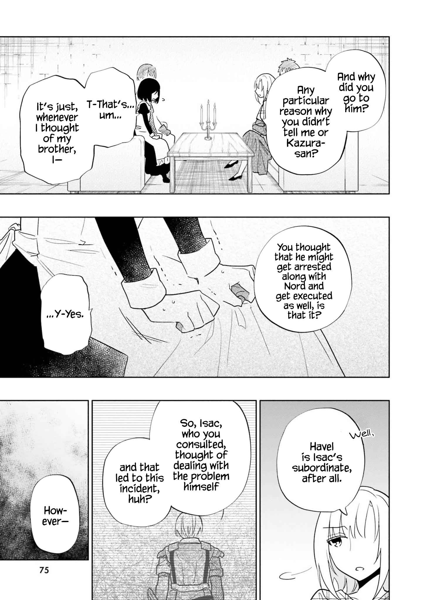 Became part of the family with the four brothers of the ducal Chapter 59 page 18