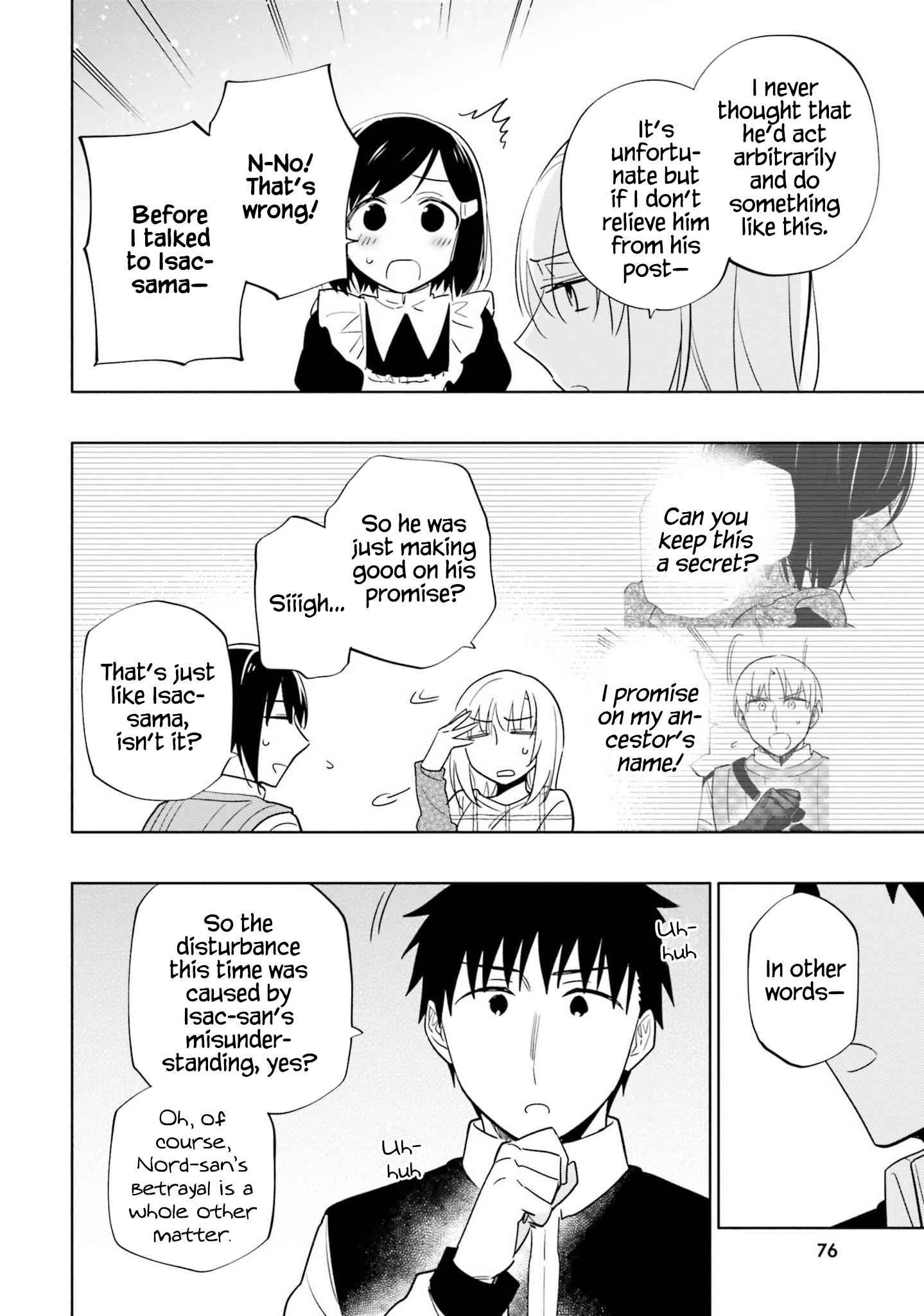 Became part of the family with the four brothers of the ducal Chapter 59 page 19