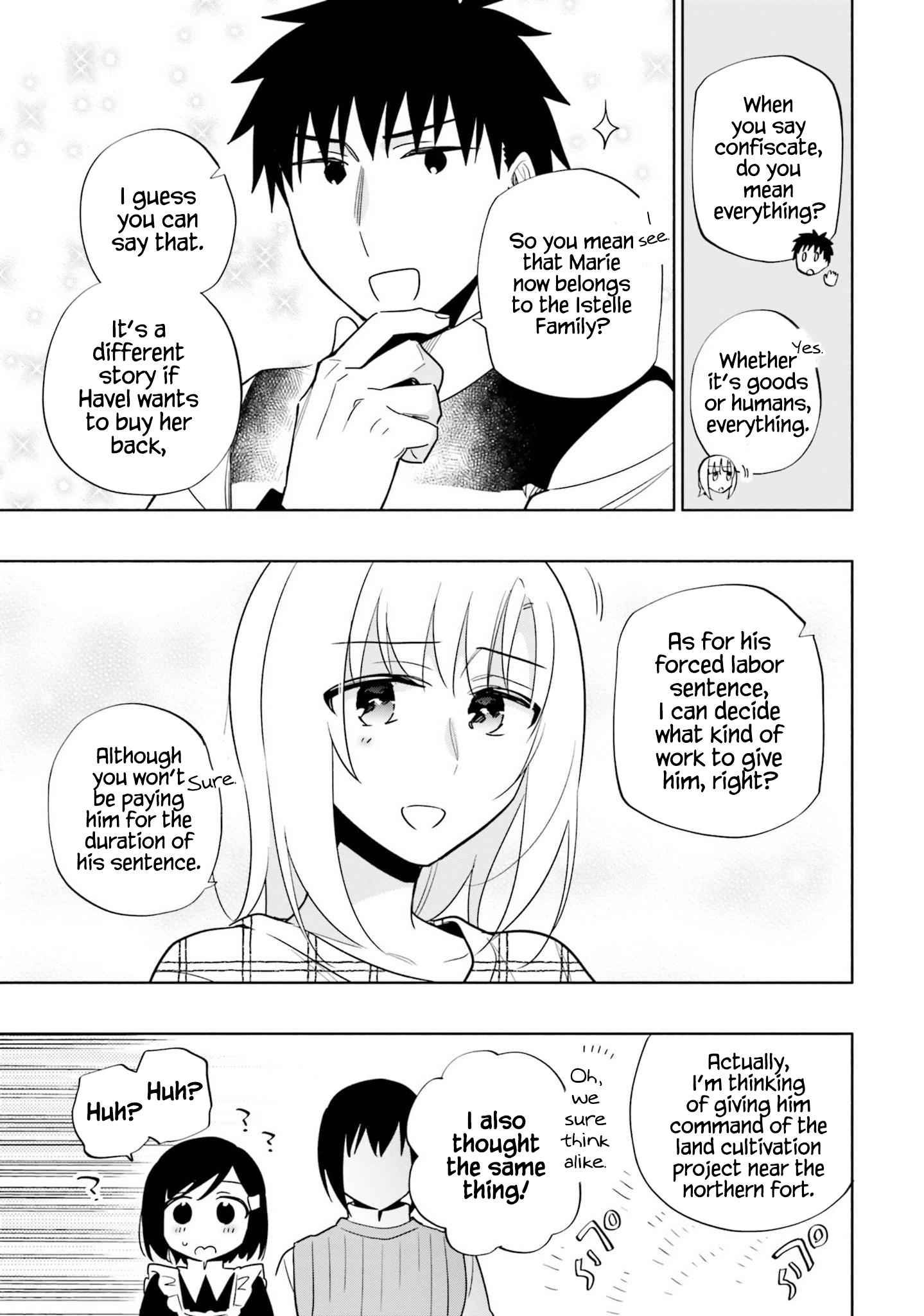 Became part of the family with the four brothers of the ducal Chapter 59 page 22