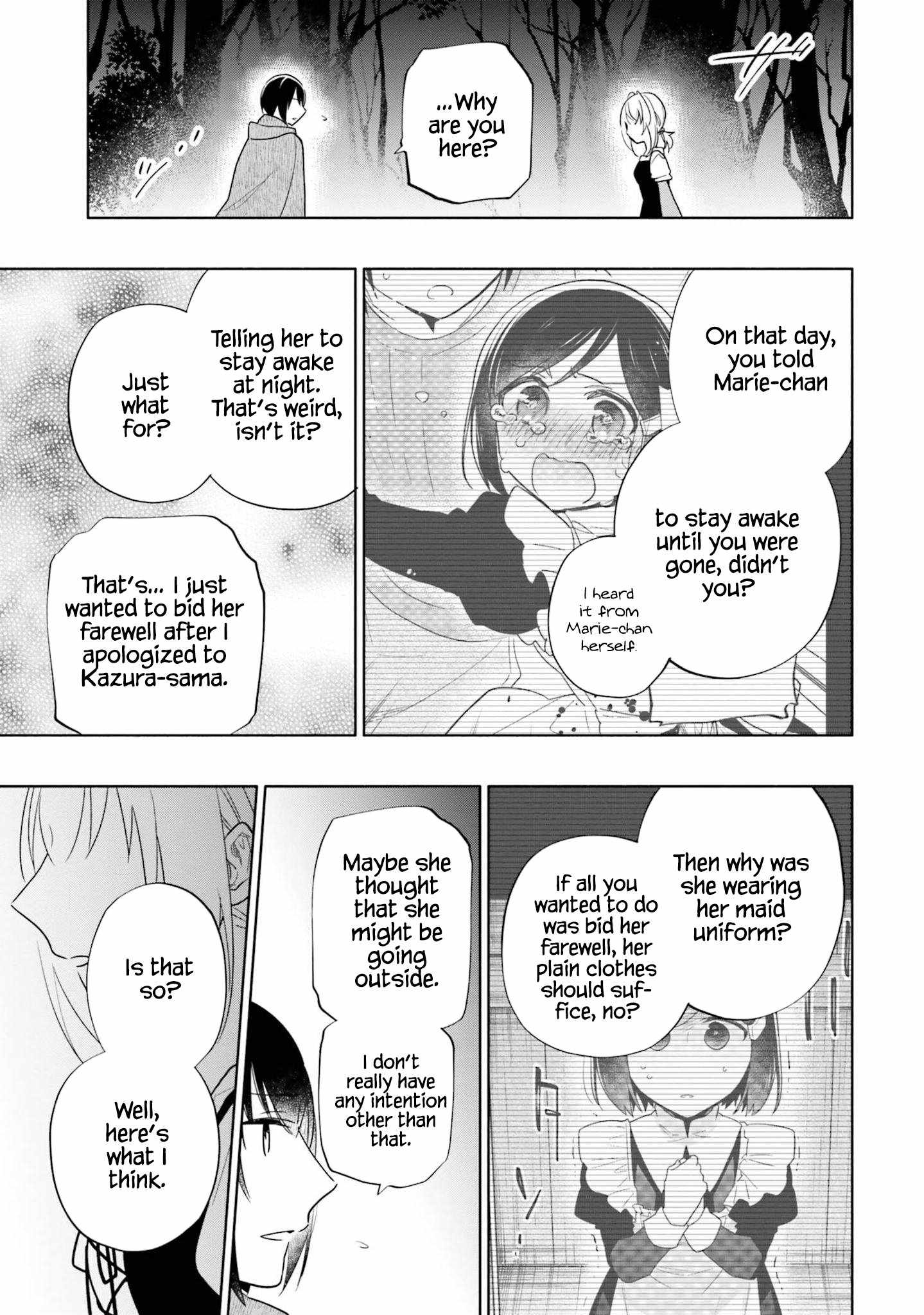 Became part of the family with the four brothers of the ducal Chapter 60 page 20