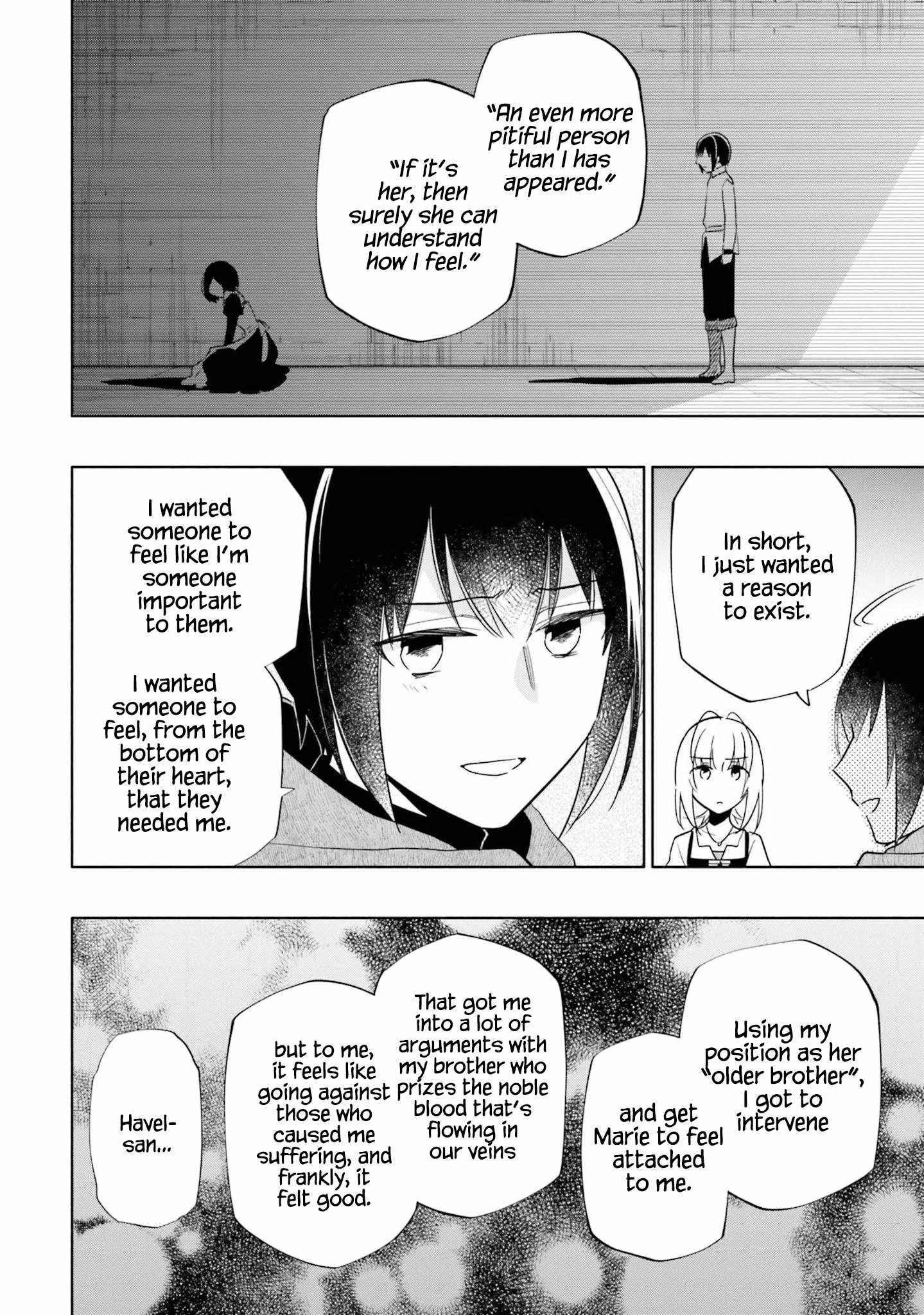 Became part of the family with the four brothers of the ducal Chapter 60 page 33