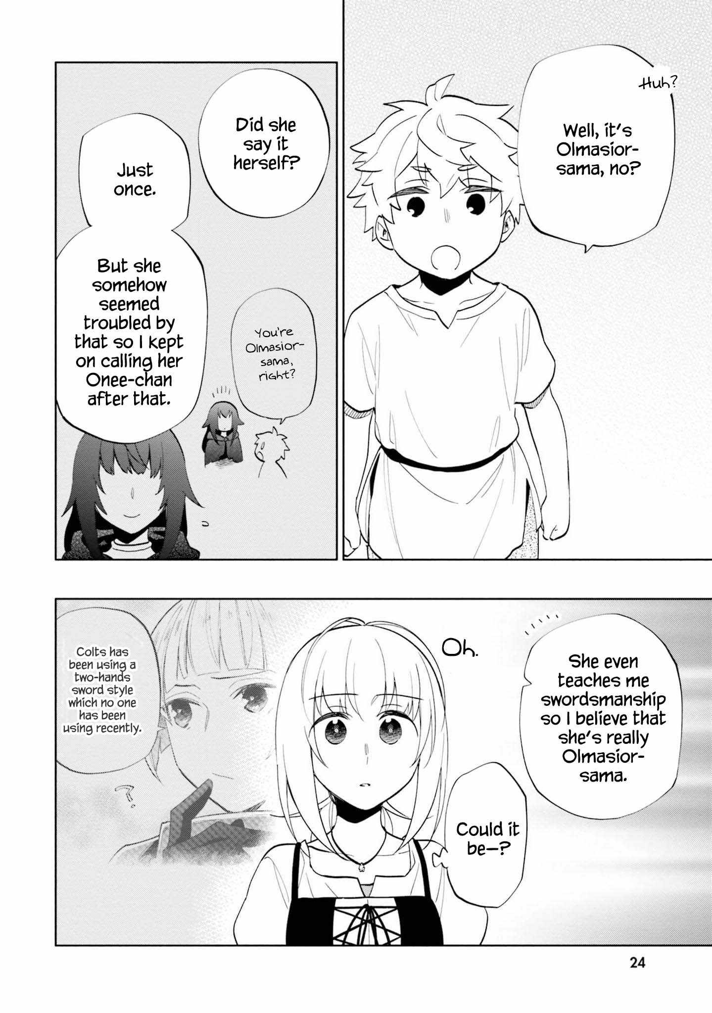 Became part of the family with the four brothers of the ducal Chapter 63 page 9
